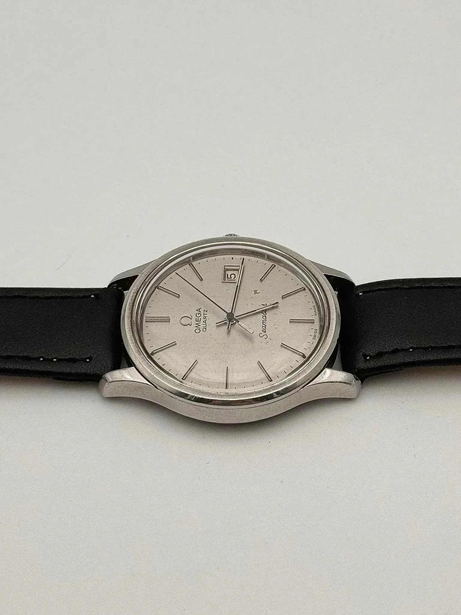 Omega - Seamaster Grey Dial - 1976 - Atelier Victor - Vintage Shop