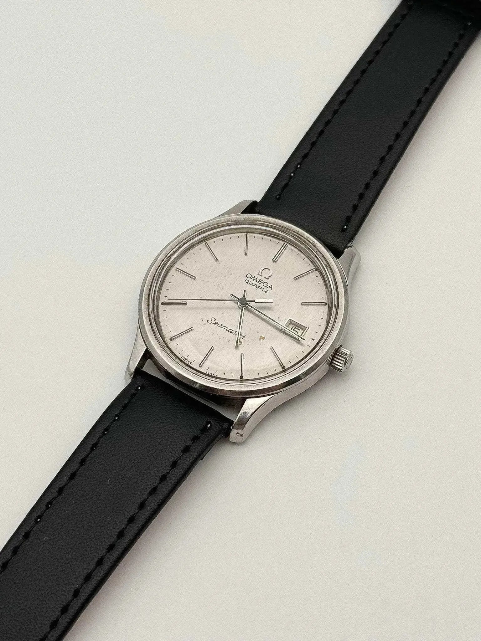 Omega - Seamaster Grey Dial - 1976 - Atelier Victor - Vintage Shop