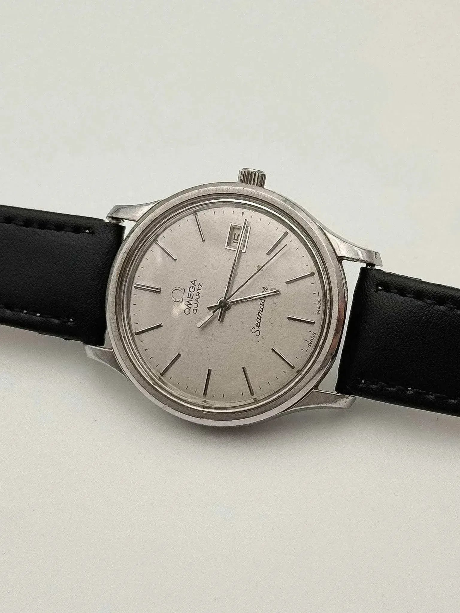 Omega - Seamaster Gris Date Quartz - 1976 - Atelier Victor