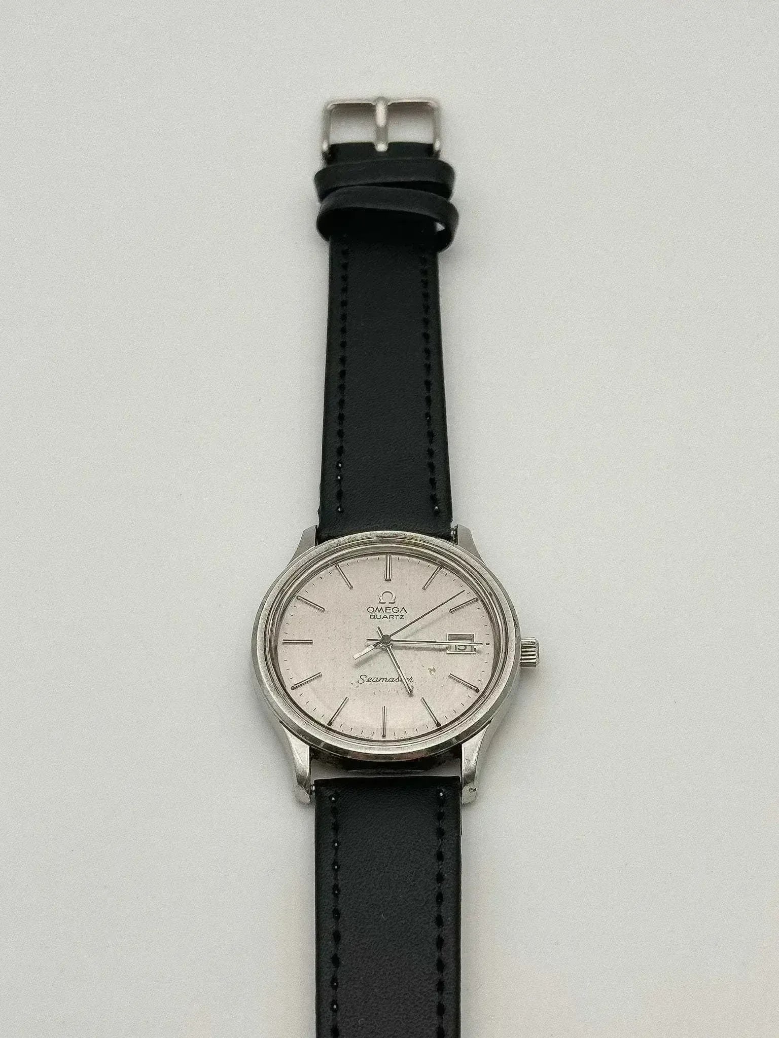 Omega - Seamaster Gris Date Quartz - 1976 - Atelier Victor