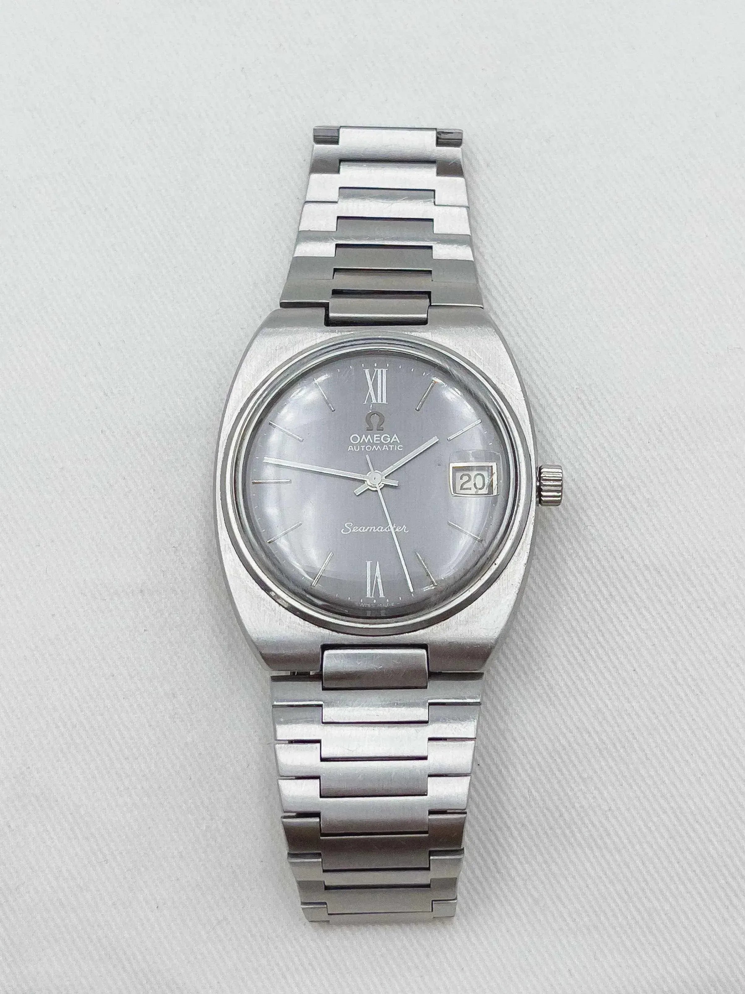 Omega - Seamaster Gris Tonneau xl - 1976 - Atelier Victor