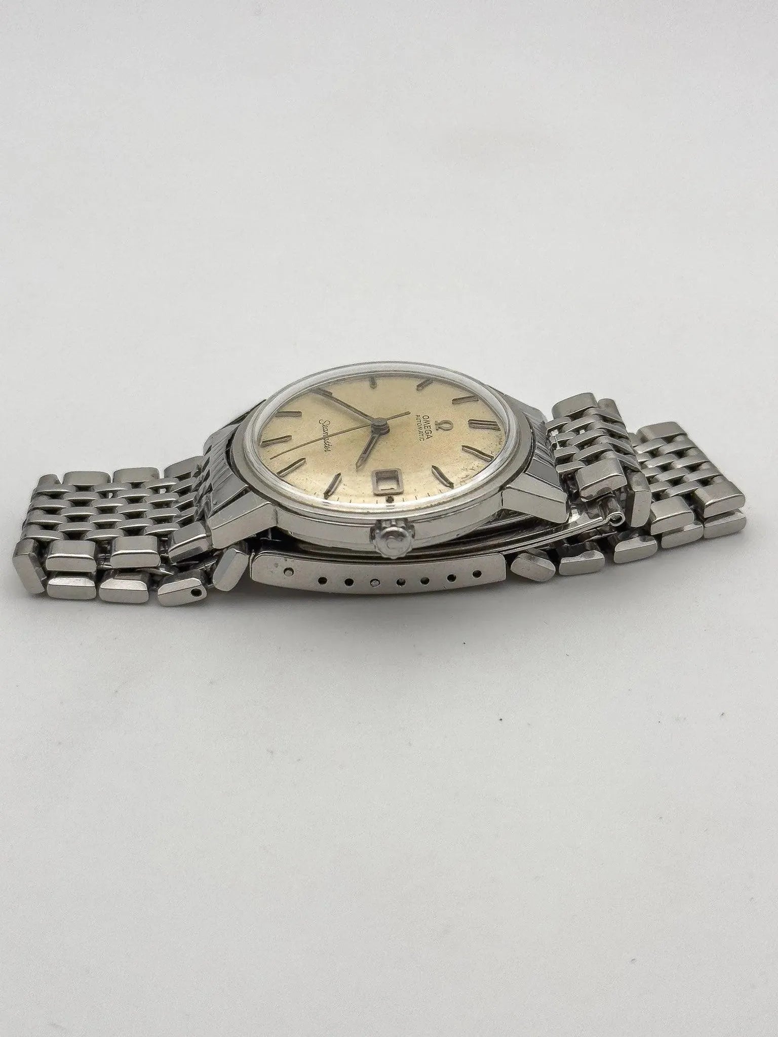 Omega - Seamaster Patine Grain de Riz - 1966 - Atelier Victor - Vintage Shop