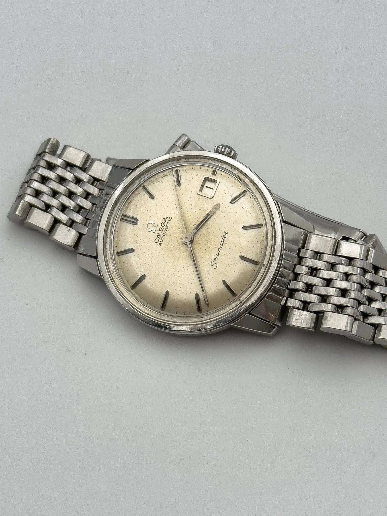 Omega - Seamaster Patine Grain de Riz - 1966 - Atelier Victor - Vintage Shop