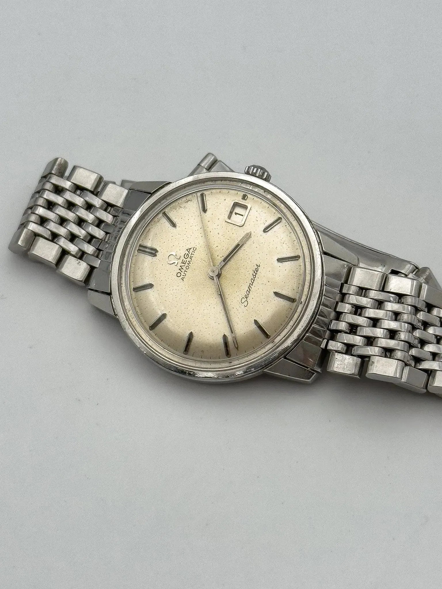 Omega - Seamaster Patine Grain de Riz - 1966 - Atelier Victor - Vintage Shop
