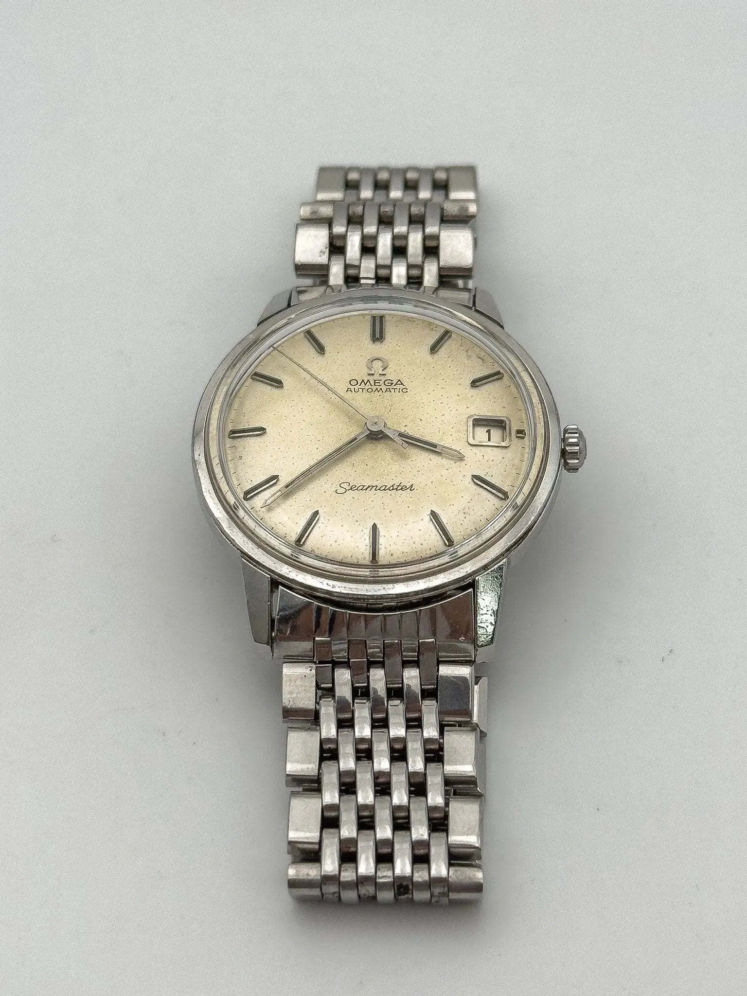 Omega - Seamaster Patine Grain de Riz - 1966 - Atelier Victor - Vintage Shop