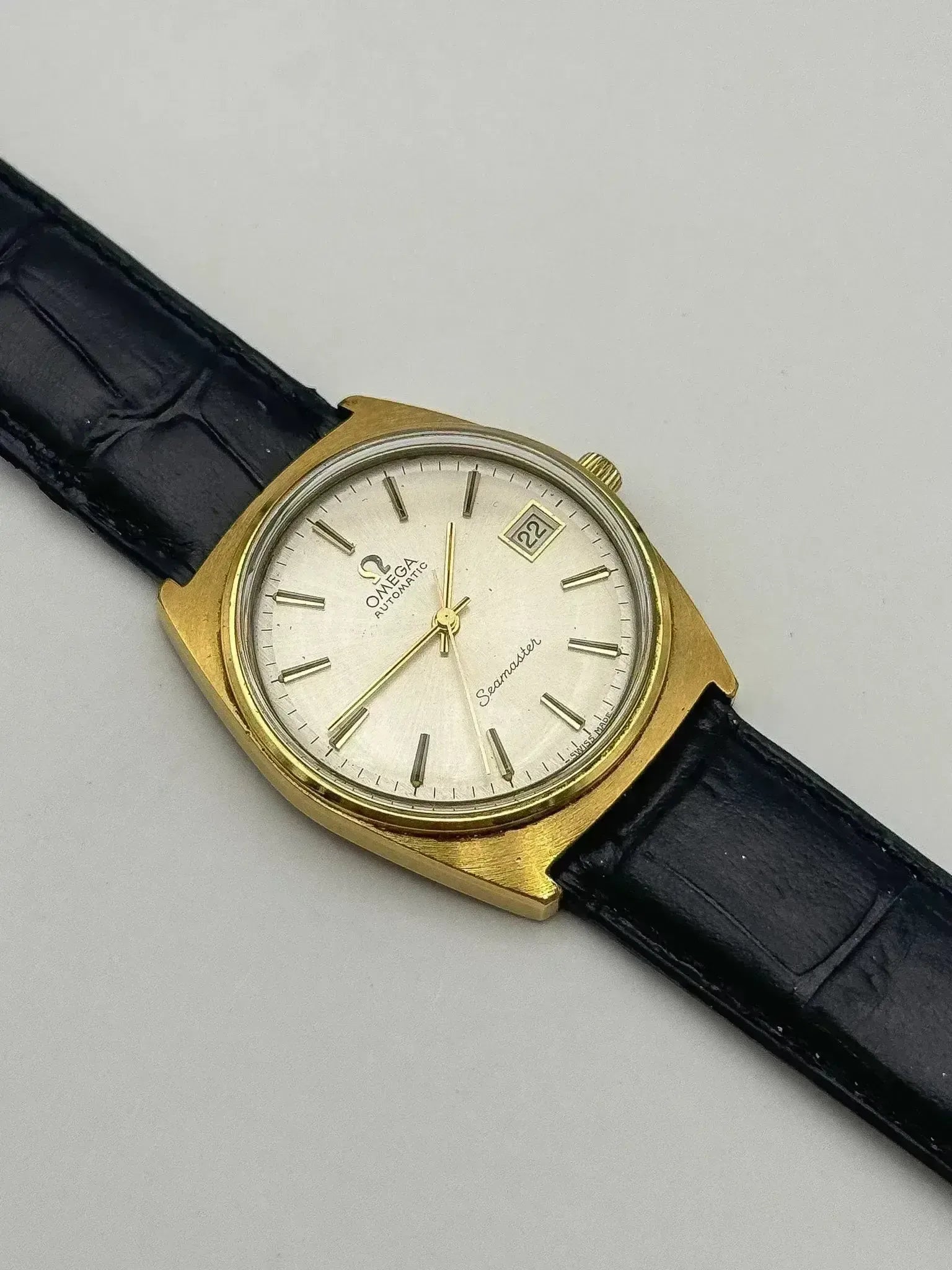 Omega - Seamaster Plaqué Date Automatique - 1974 - Atelier Victor
