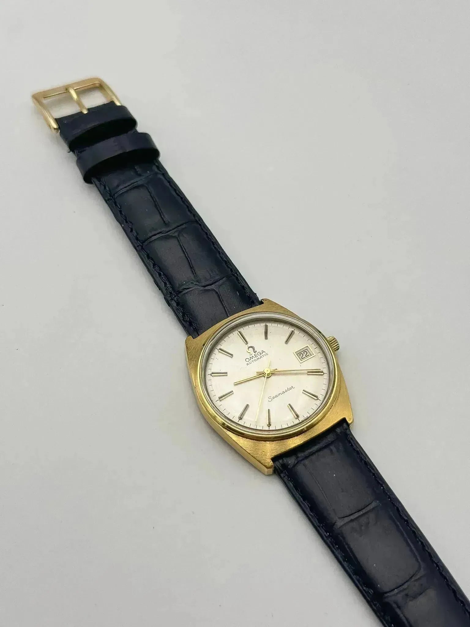 Omega - Seamaster Plaqué Date Automatique - 1974 - Atelier Victor