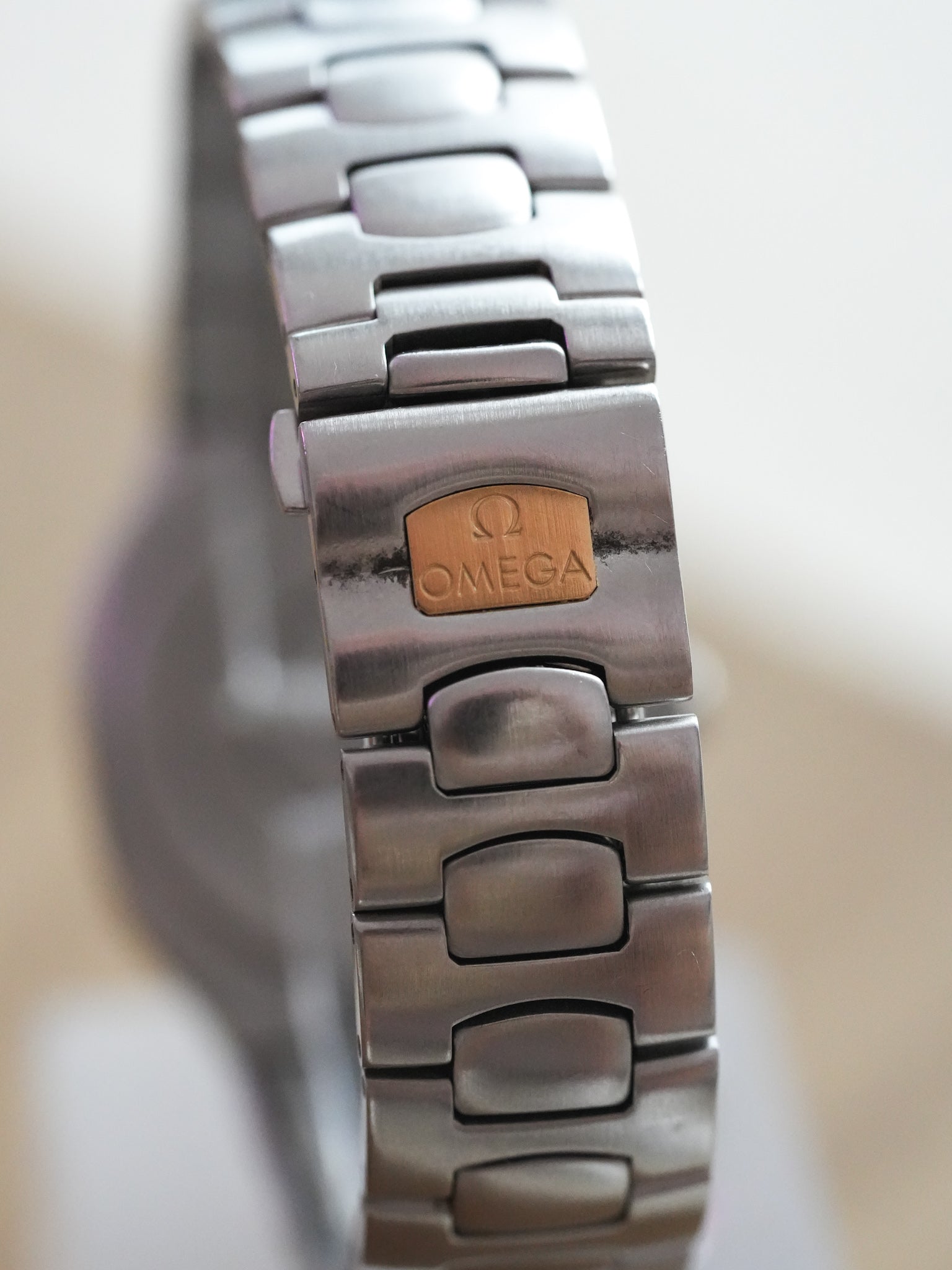 Omega - Seamaster Polaris Acier Or 18K Anthracite #2 - 1991 - Atelier Victor - Vintage Shop
