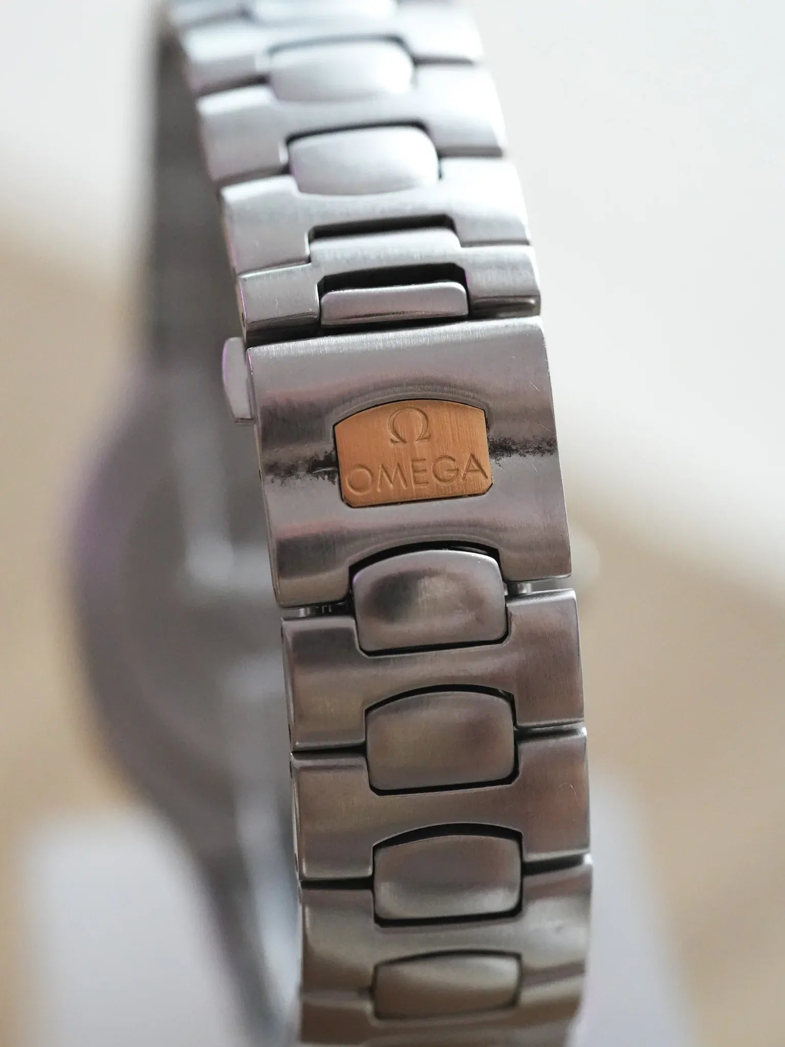Omega - Seamaster Polaris Acier Or 18K Anthracite #2 - 1991 - Atelier Victor - Vintage Shop