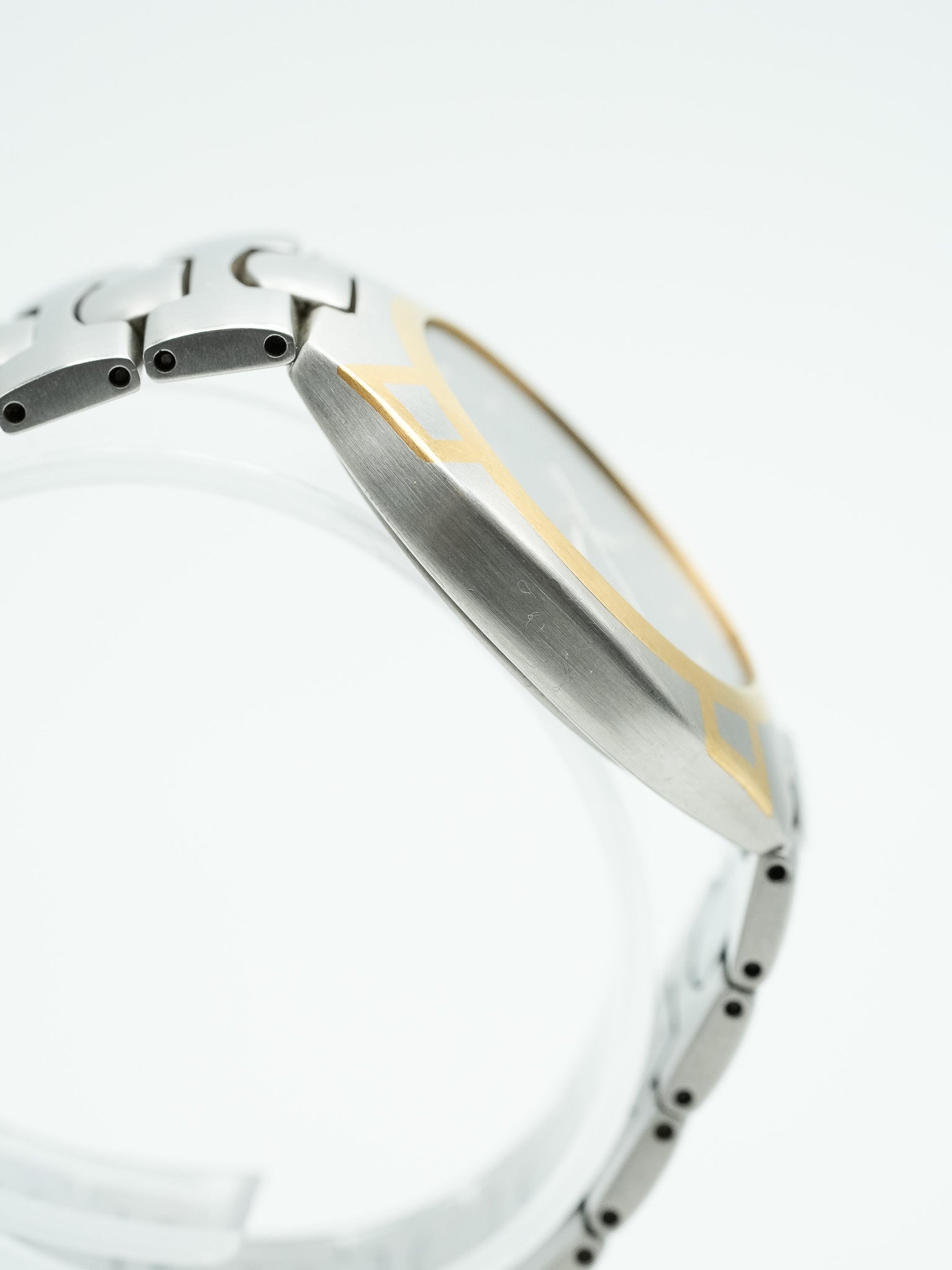 Omega - Seamaster Polaris Acier Or 18K Cadran Anthracite - 1991 - Atelier Victor - Vintage Shop