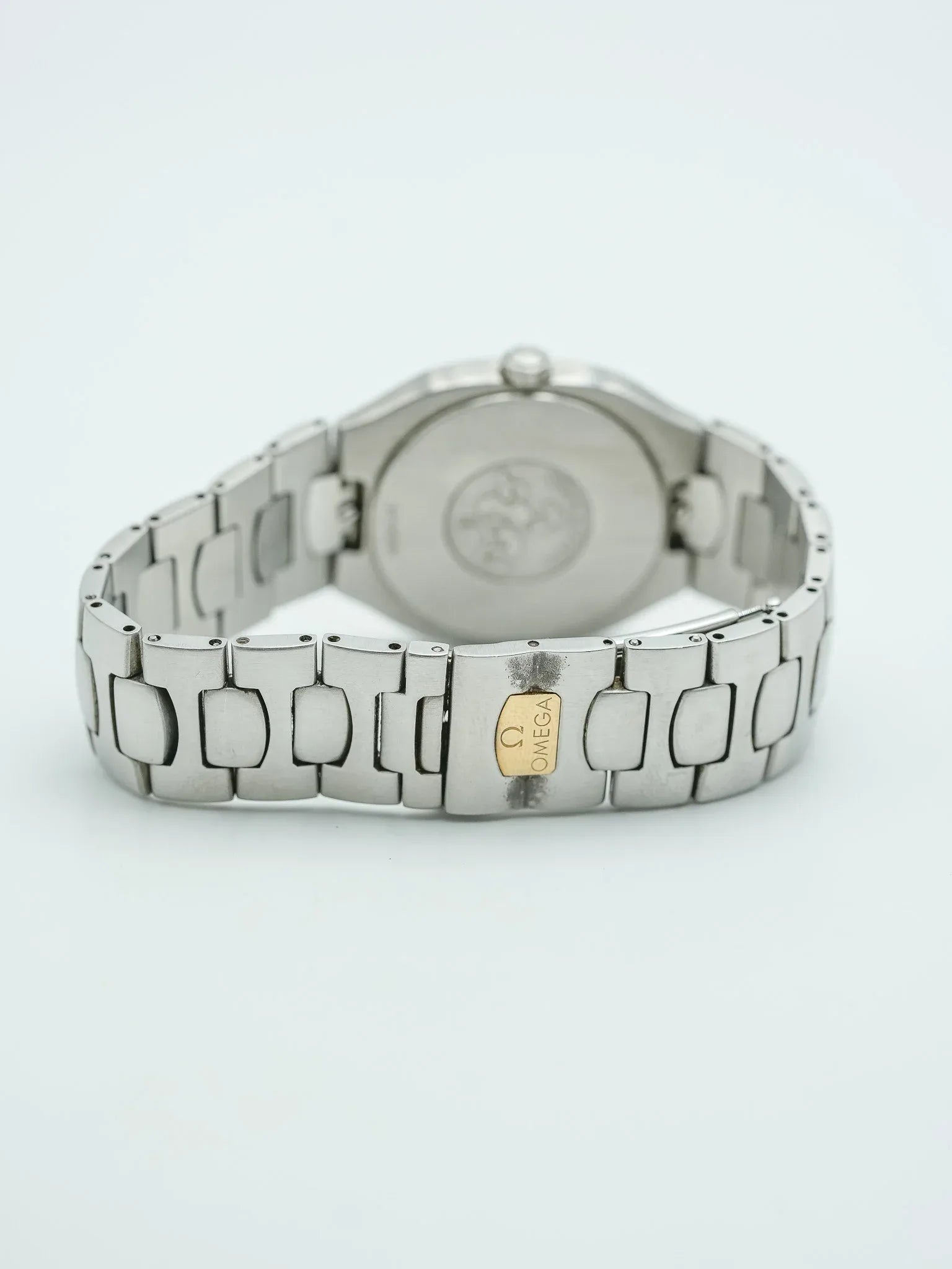 Omega - Seamaster Polaris Acier Or 18K Cadran Anthracite - 1991 - Atelier Victor - Vintage Shop