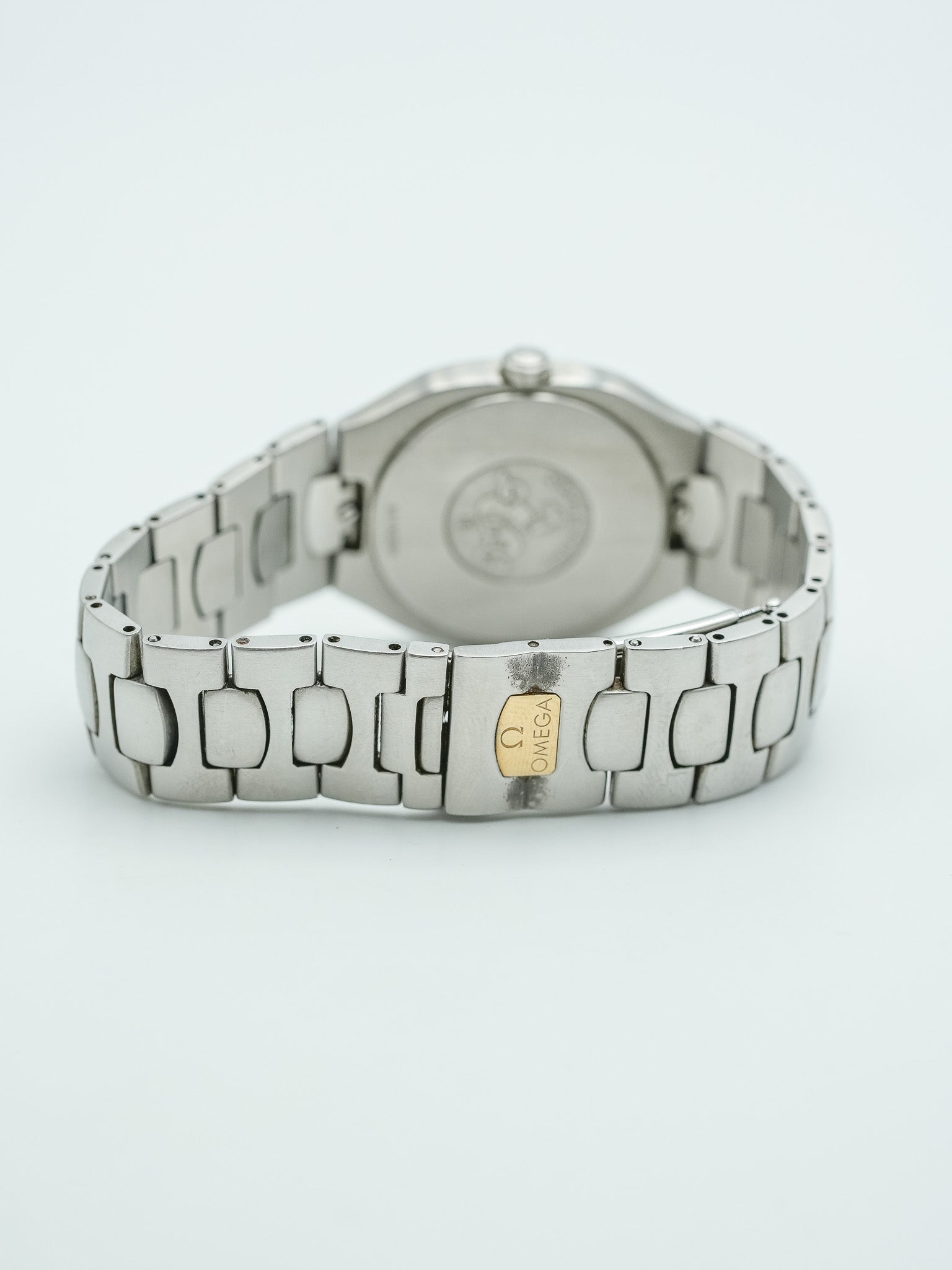 Omega - Seamaster Polaris Acier Or 18K Cadran Anthracite - 1991 - Atelier Victor - Vintage Shop