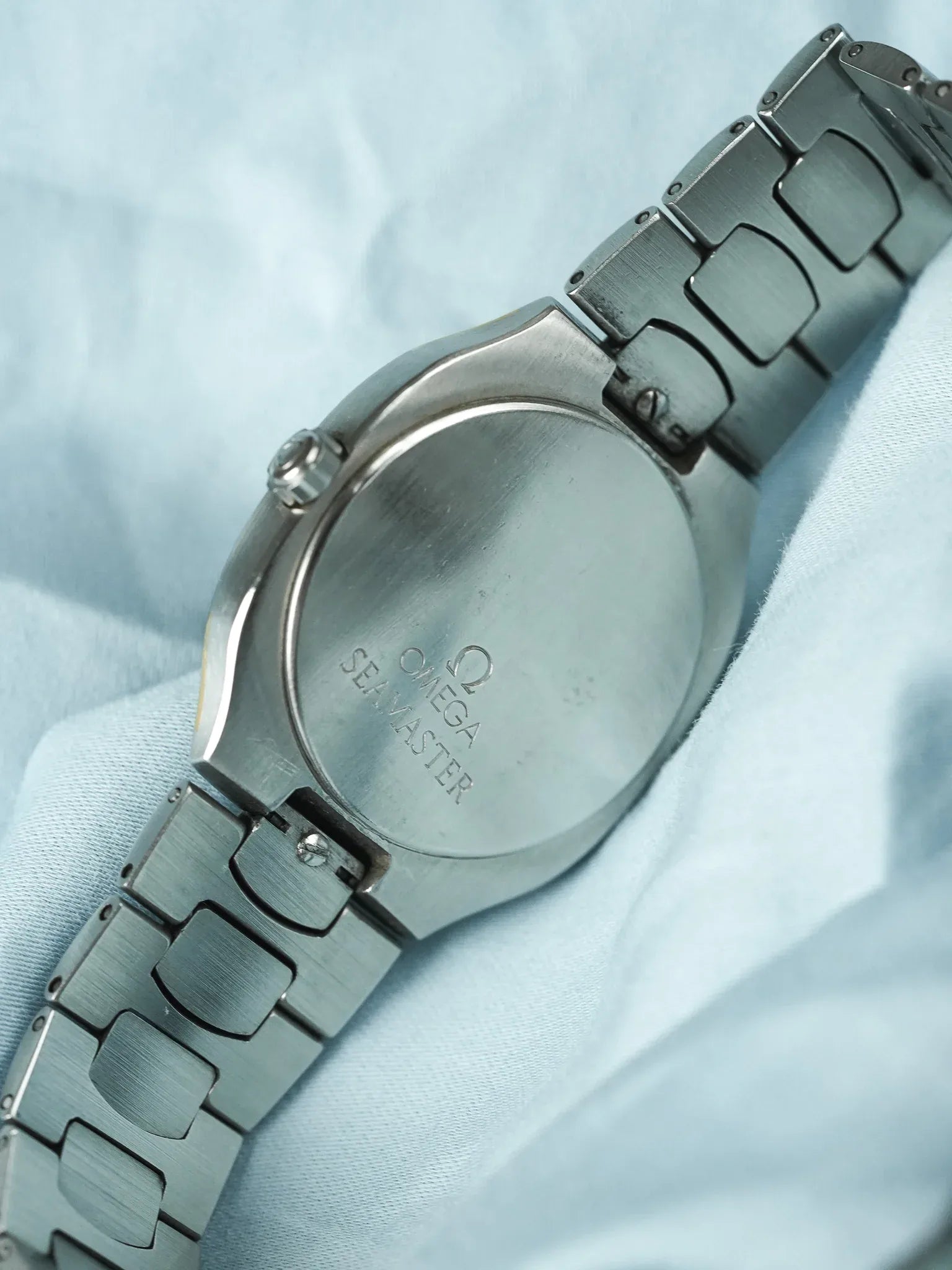 Omega - Seamaster Polaris Daydate Anthracite Or 18k - 1980s - Atelier Victor