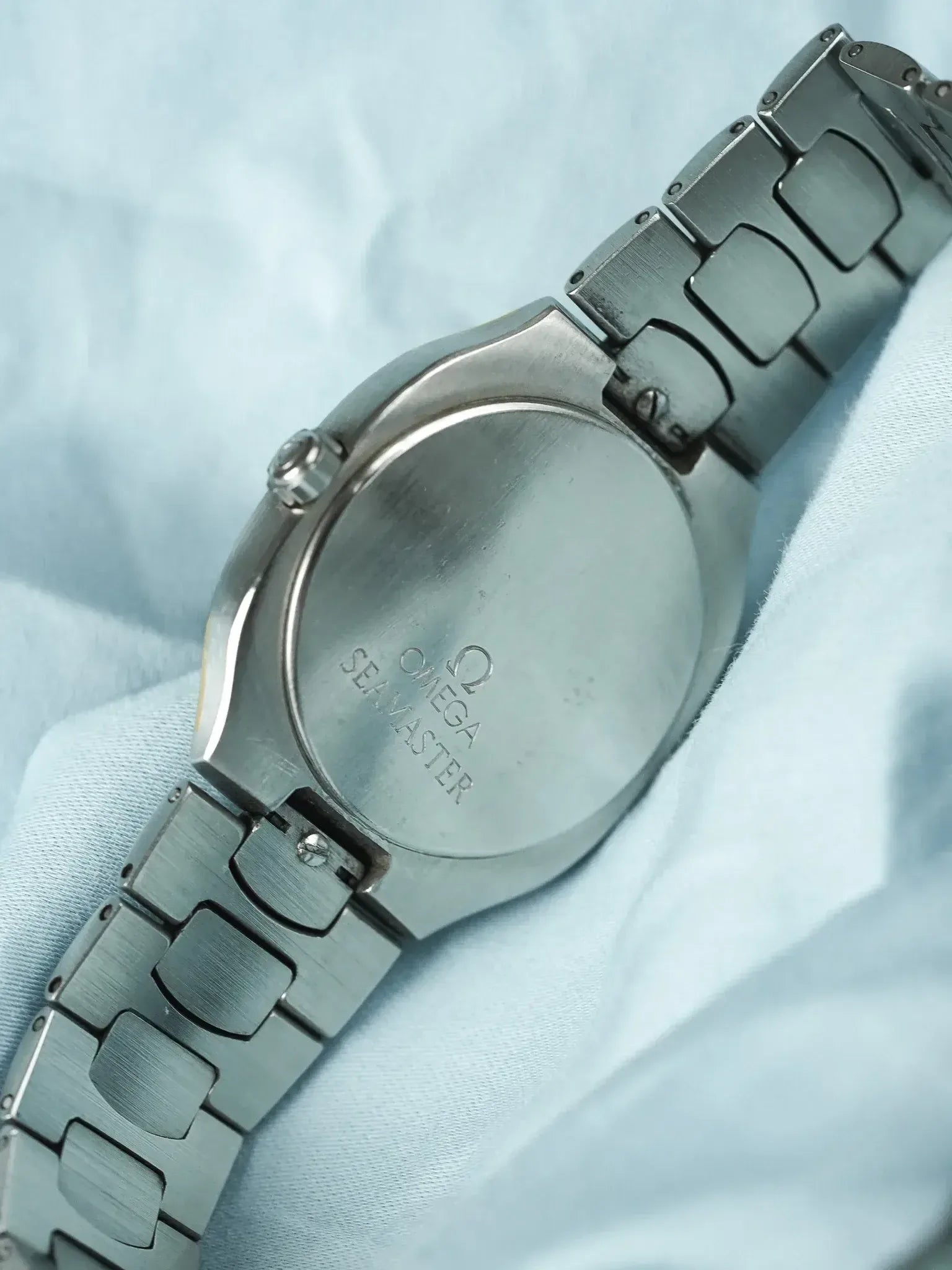 Omega - Seamaster Polaris Daydate Anthracite Or 18k - 1980s - Atelier Victor