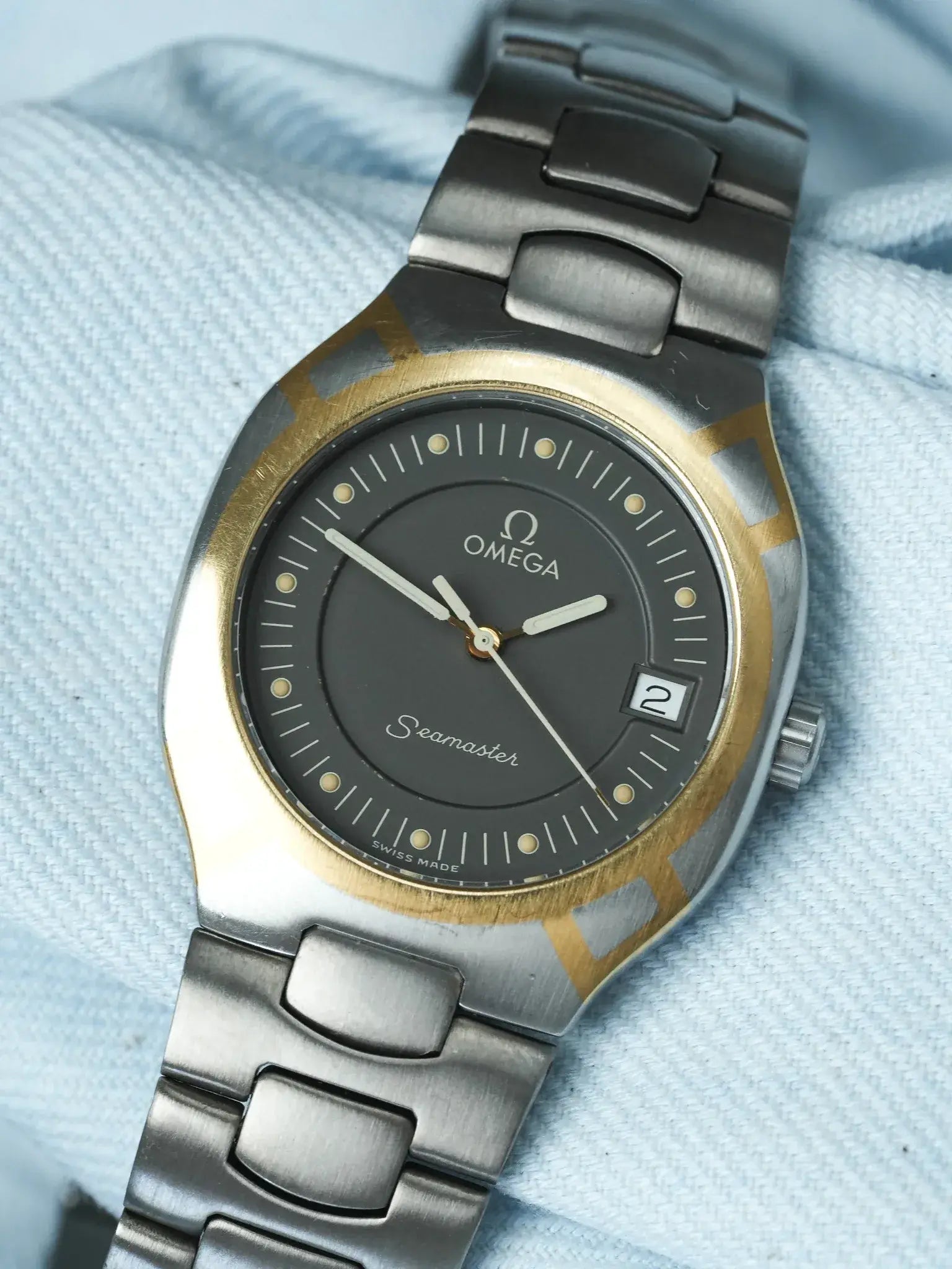Omega - Seamaster Polaris Titan Gold 18k - 1986