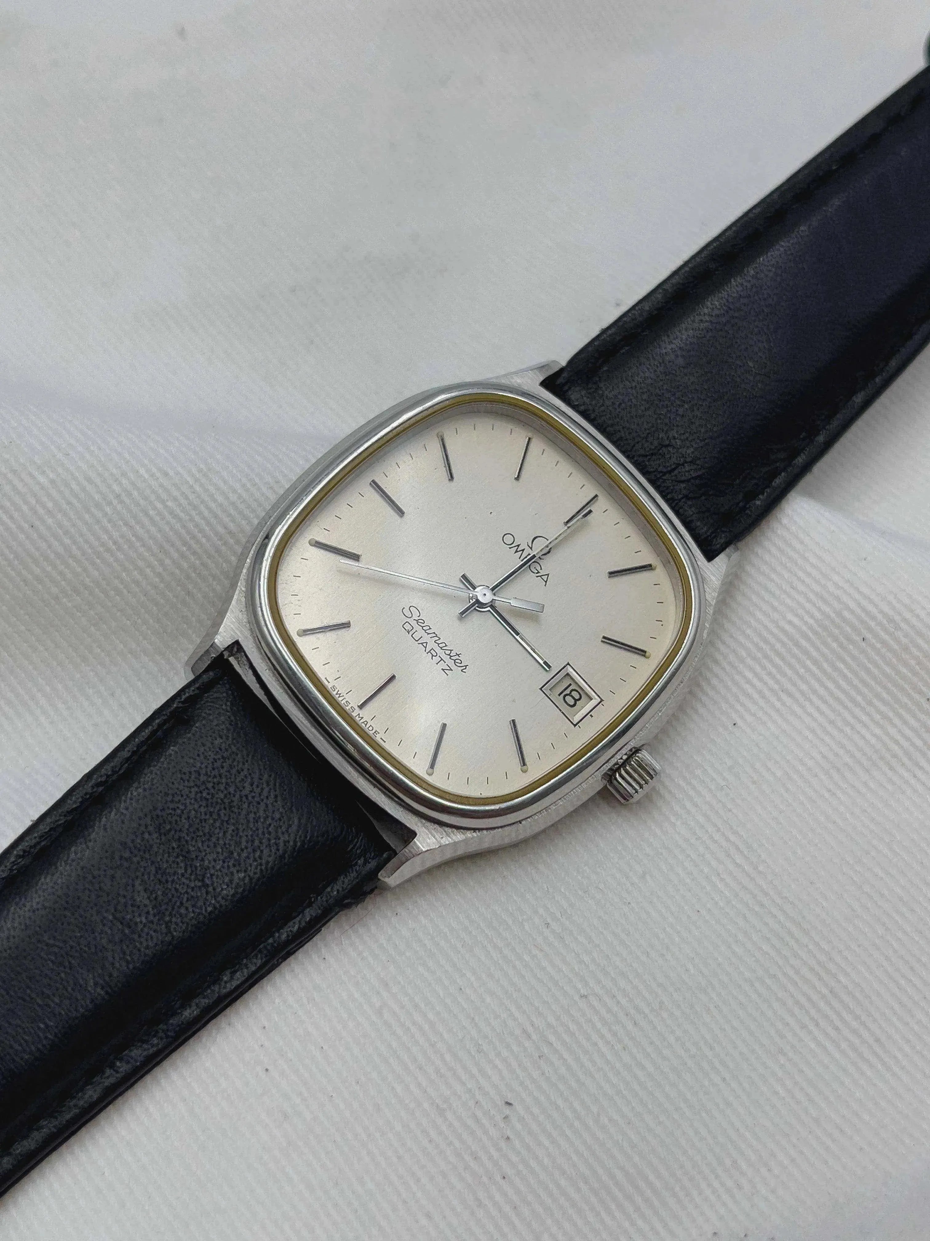 Omega - Seamaster Silver Date - 1978 - Atelier Victor Paris - Vintage Watch Shop Dubai