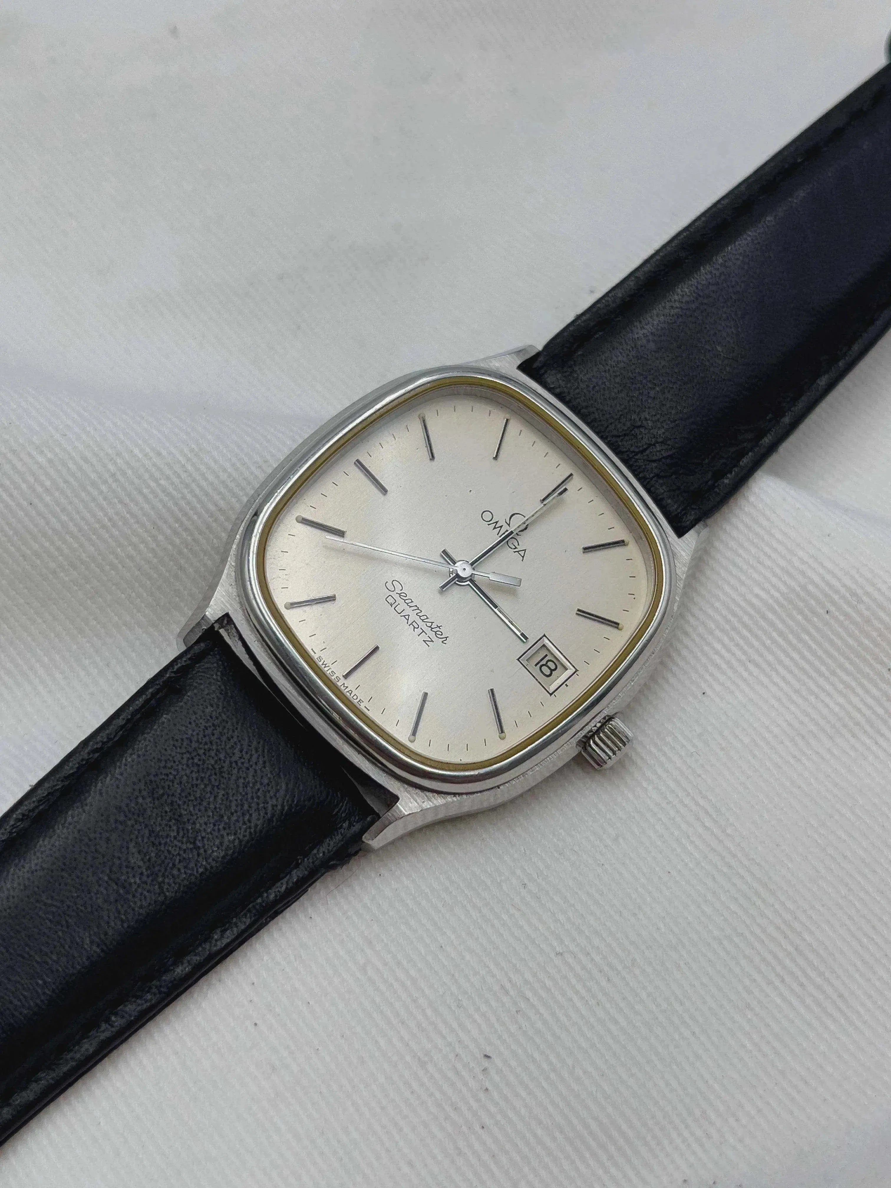 Omega - Seamaster Silver Date - 1978 - Atelier Victor - Vintage Shop