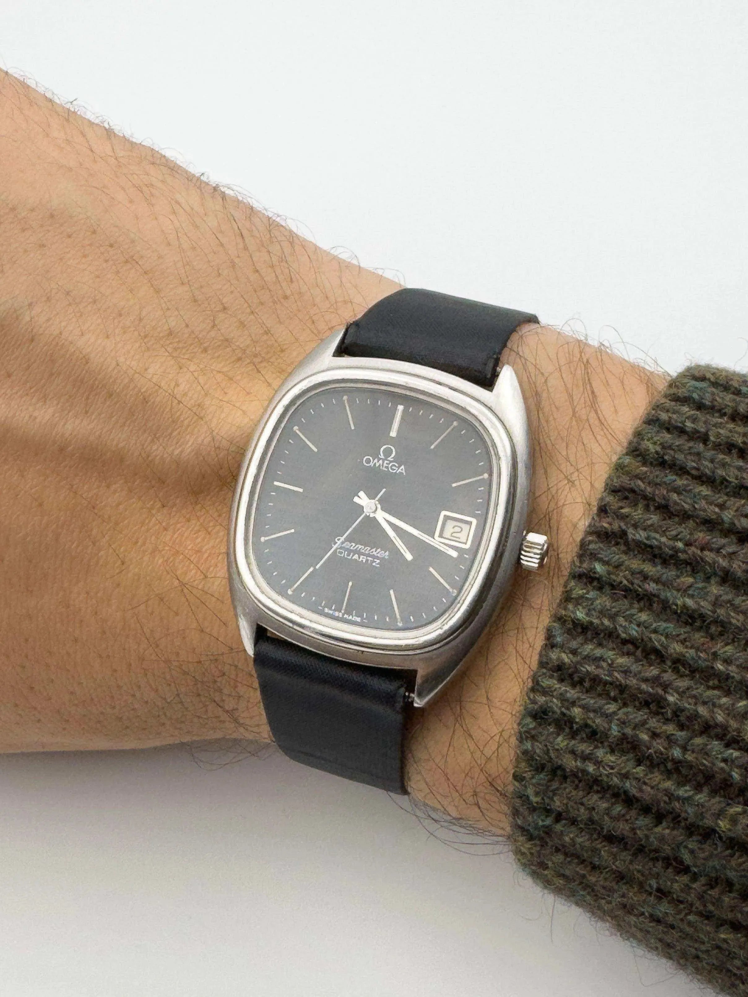 Omega - Seamaster Tapisserie Black Date - 1978 - Atelier Victor Paris - Vintage Watch Shop Dubai