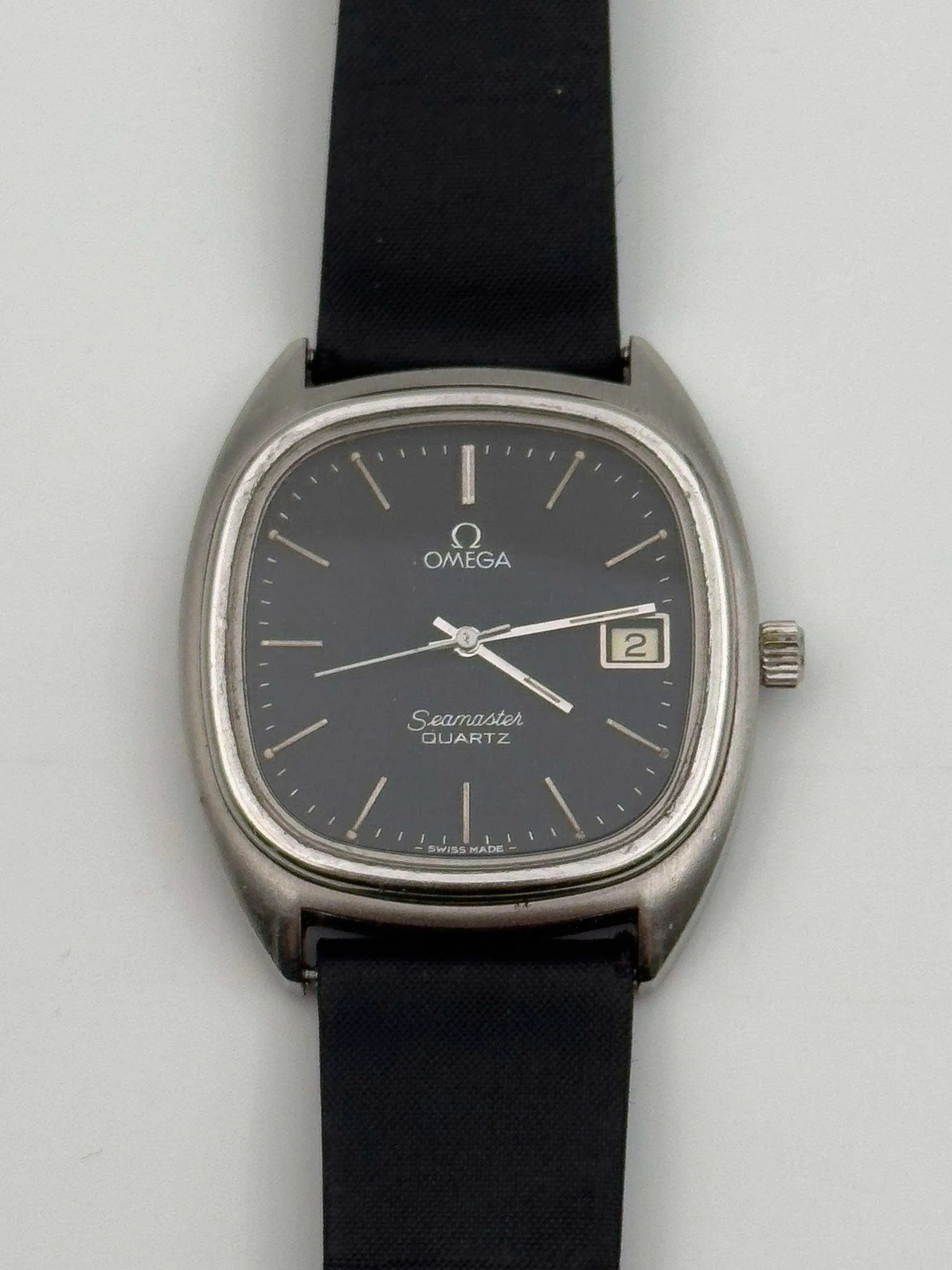 Omega - Seamaster Tapisserie Black Date - 1978 - Atelier Victor Paris - Vintage Watch Shop Dubai