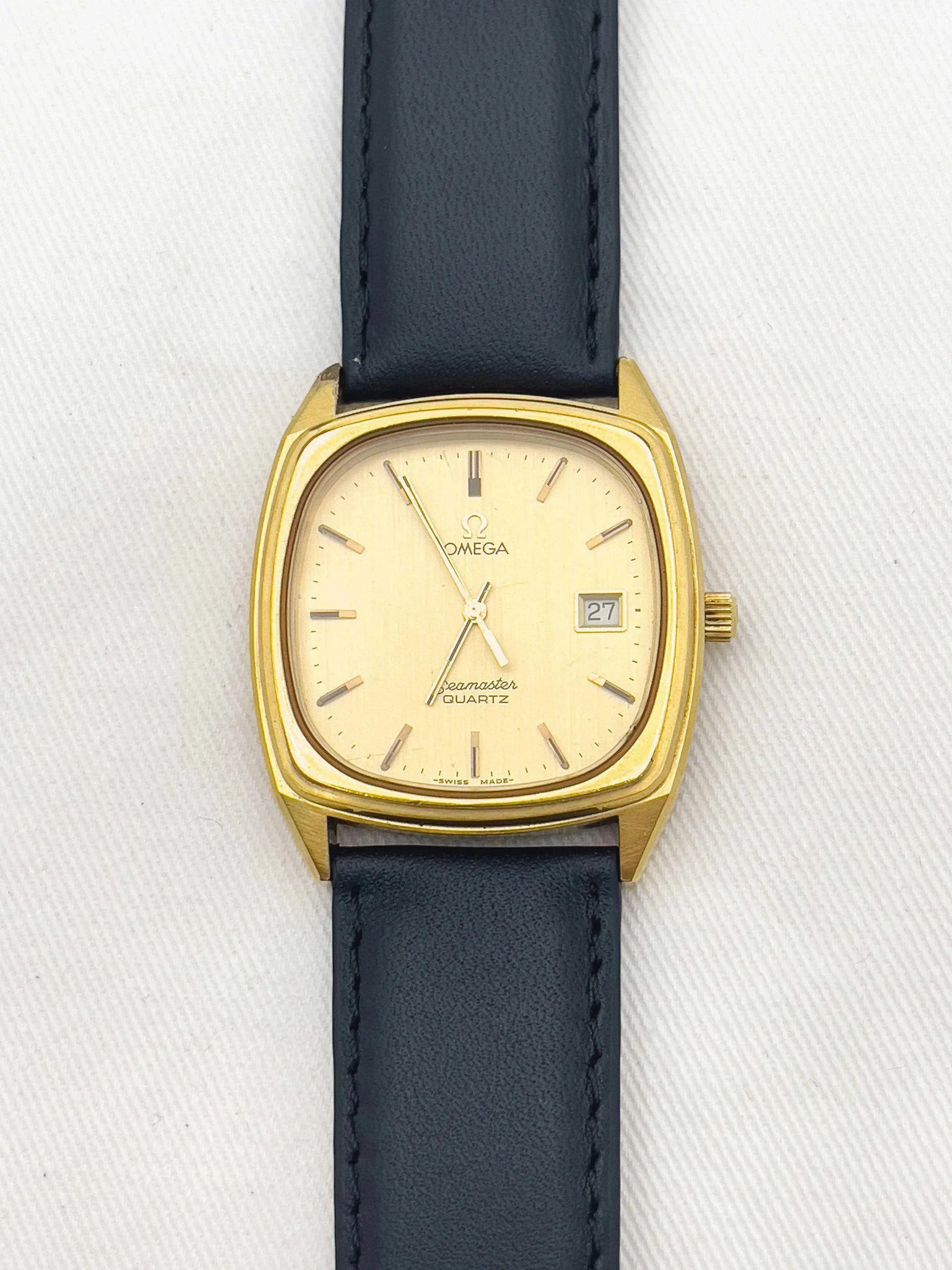 Omega - Seamaster Tonneau Quartz Date Or - 1979 - Atelier Victor