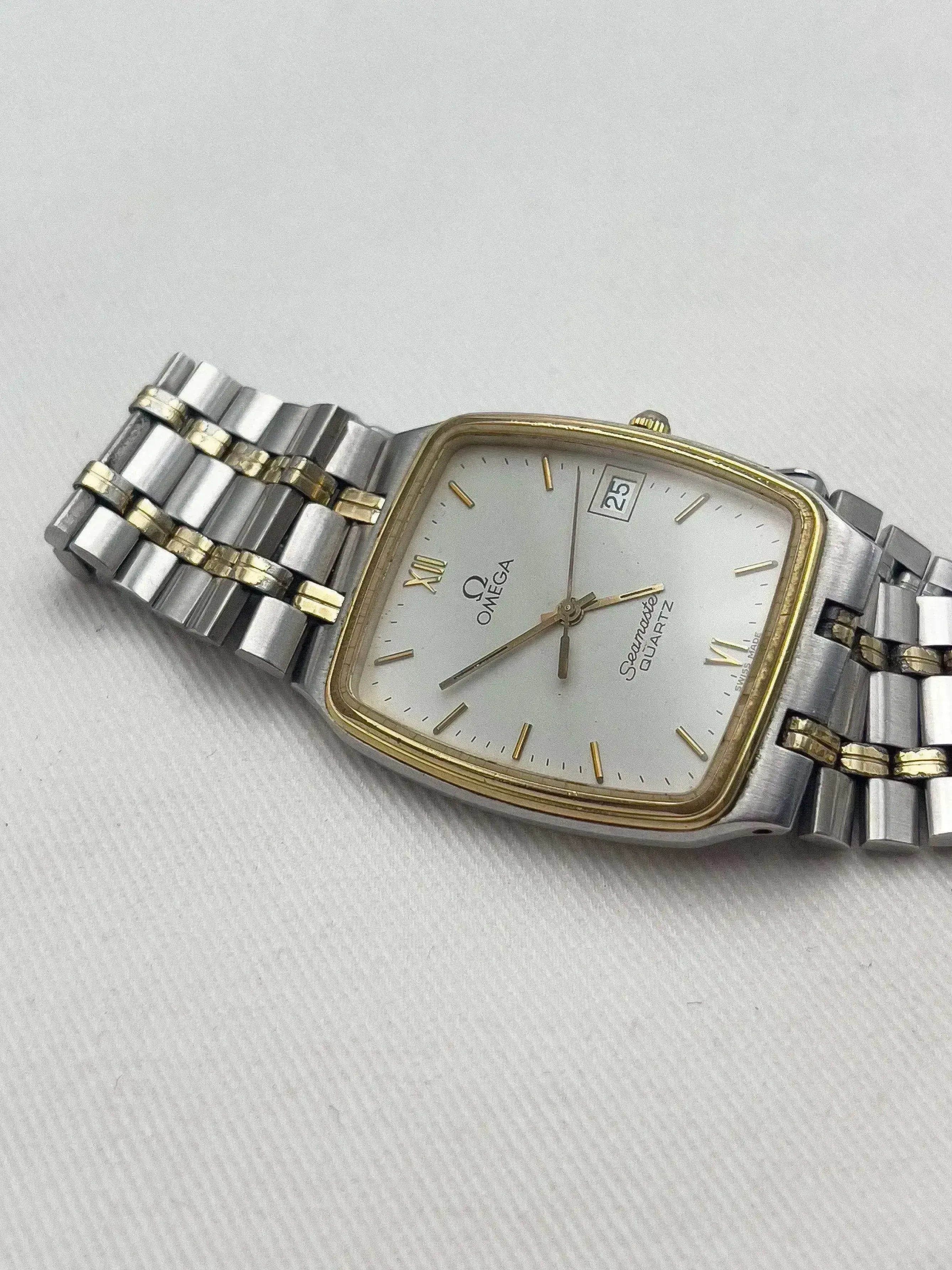Omega - Seamaster Two Tones - boîte et documentations - 1982 - Atelier Victor