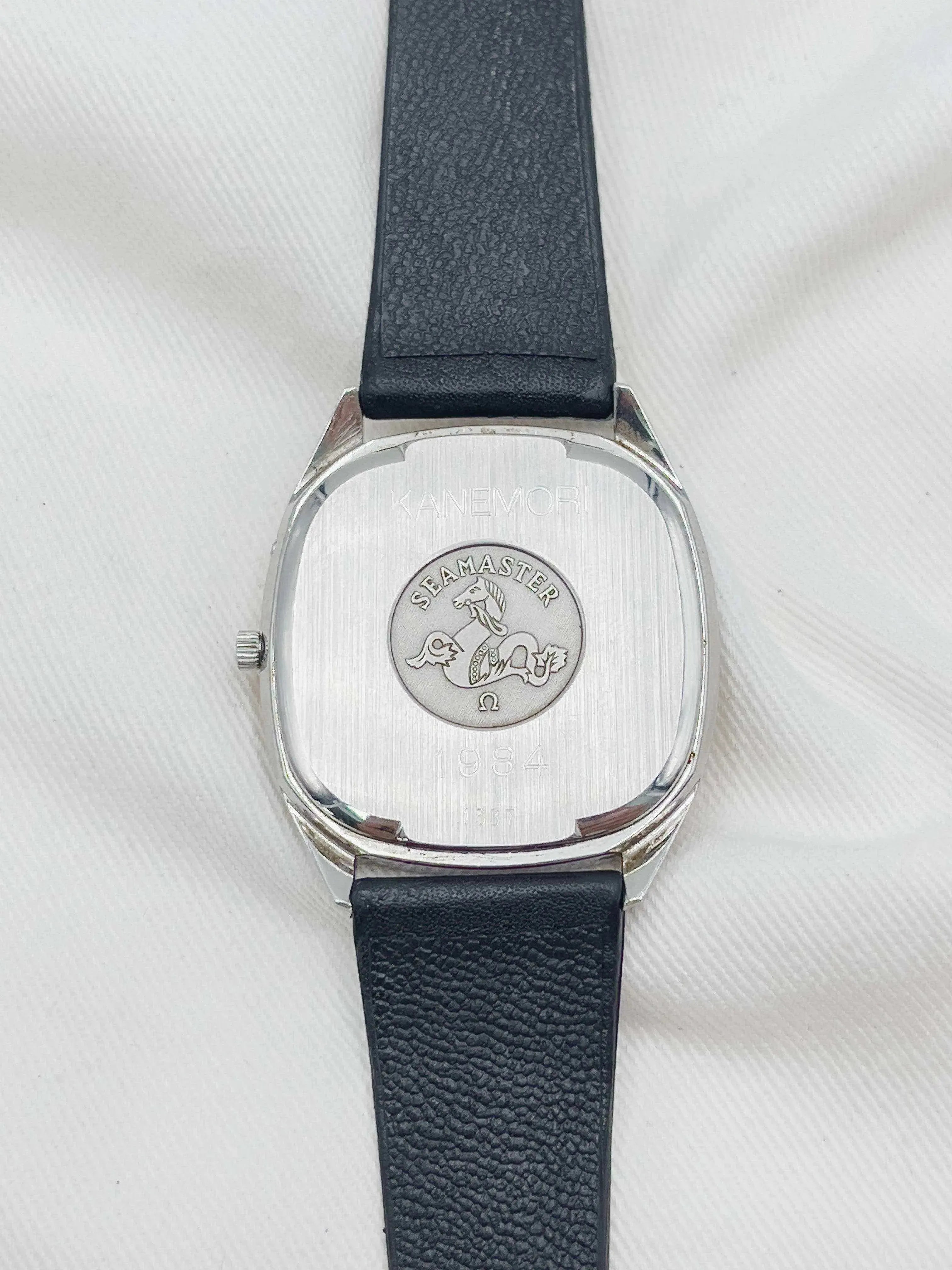 Omega - Seamaster Two Tones Date Oversize - 1979 - Atelier Victor - Vintage Shop