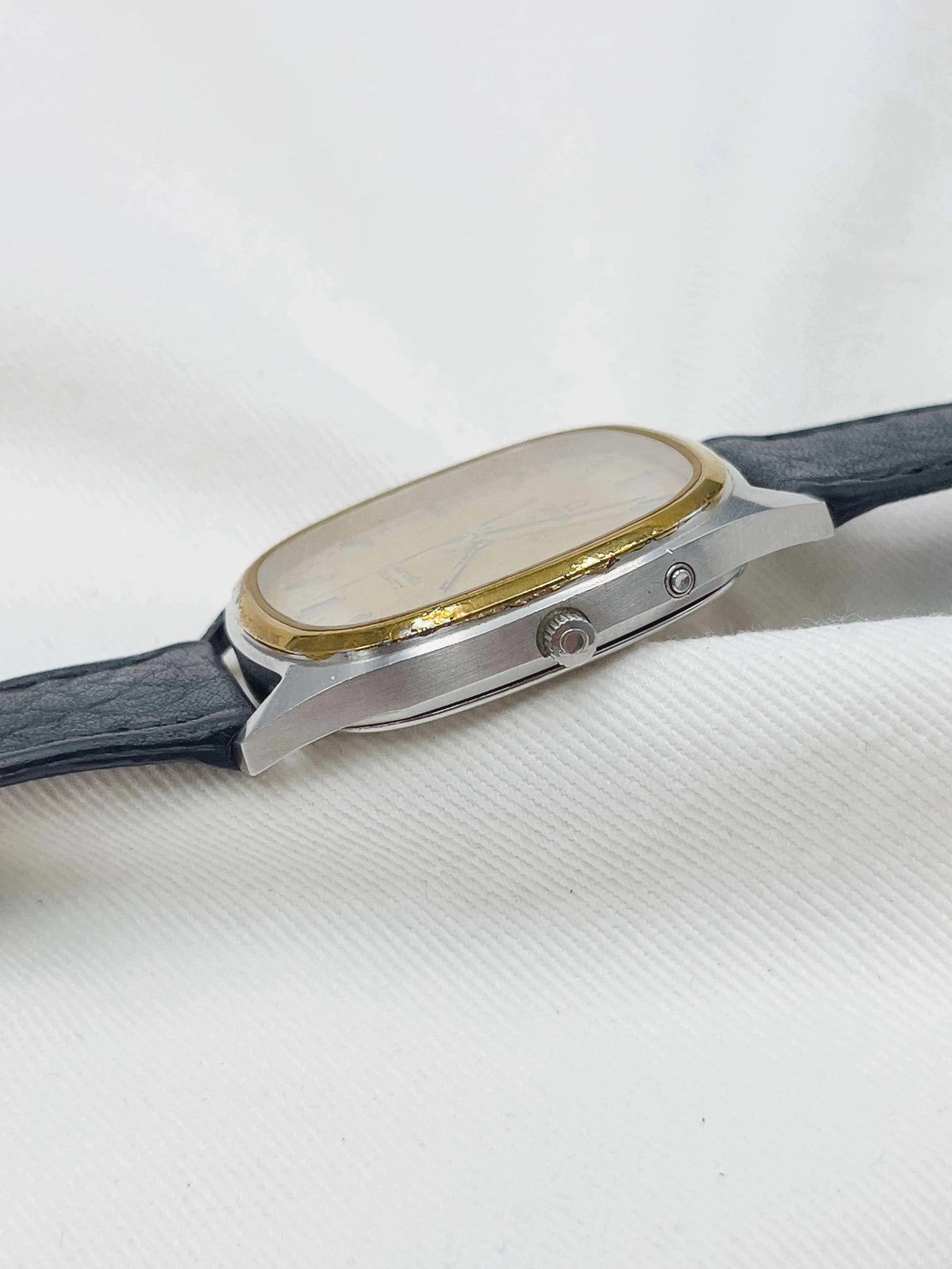 Omega - Seamaster Two Tones Date Oversize - 1979 - Atelier Victor - Vintage Shop