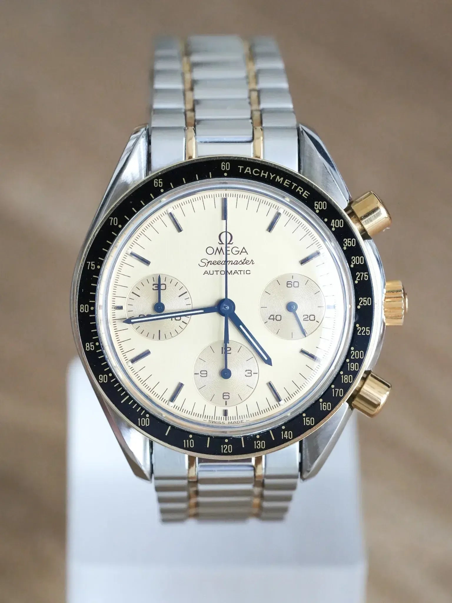 Omega - Speedmaster Reduced 175.0032 Acier Or Cadran Or - 1989 - Atelier Victor