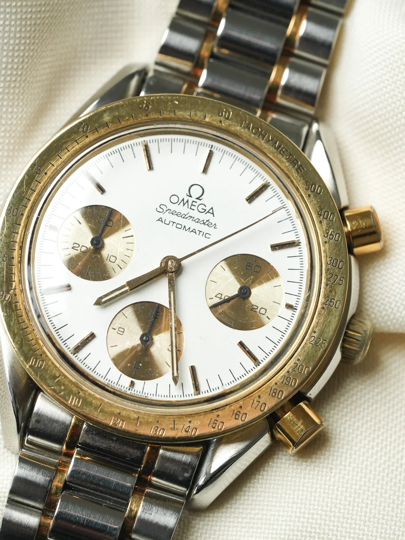 Omega - Speedmaster 减少 175.0033 或 钢 白色表盘 - 1989
