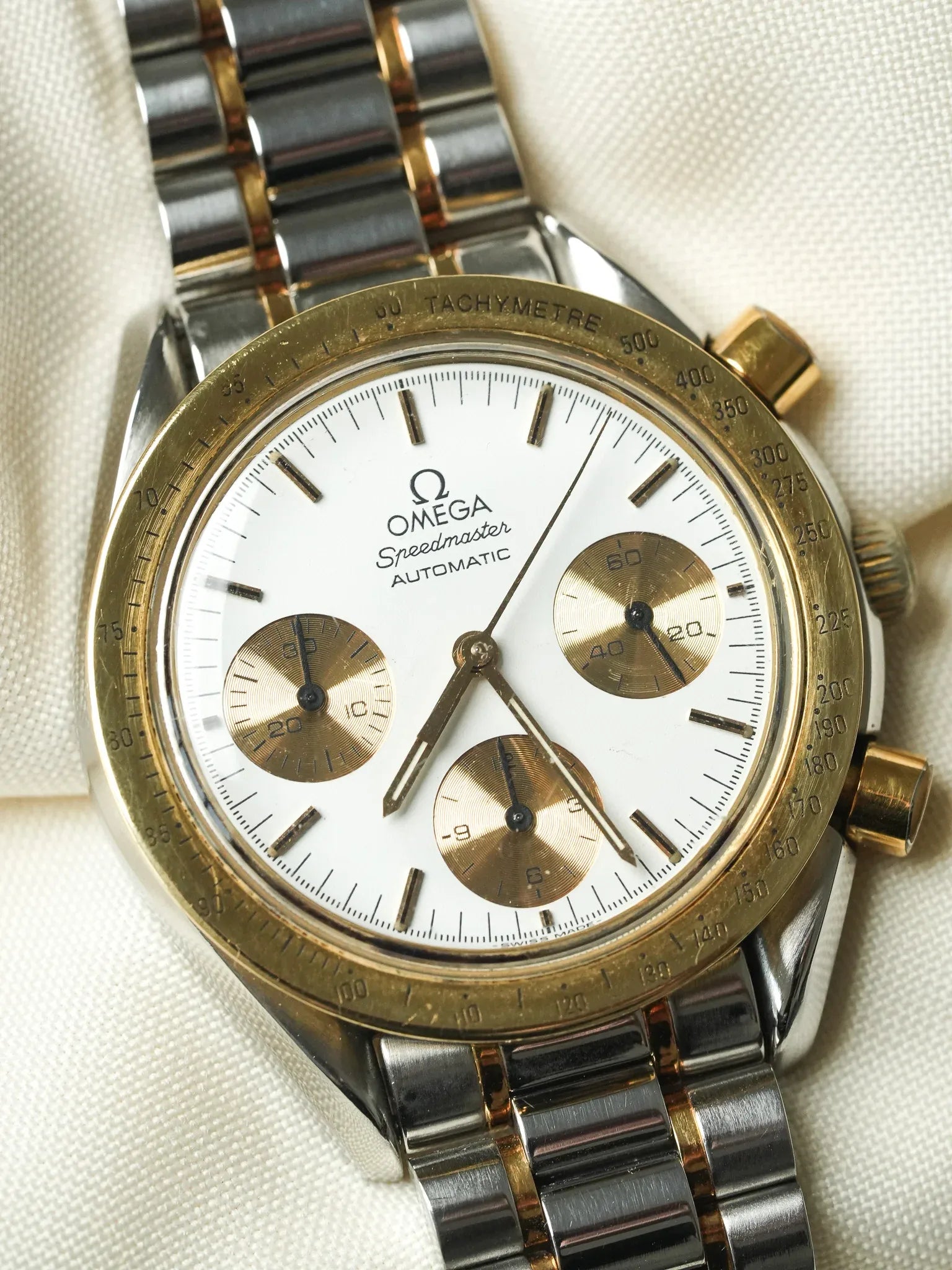 Omega - Speedmaster 减少 175.0033 或 钢 白色表盘 - 1989