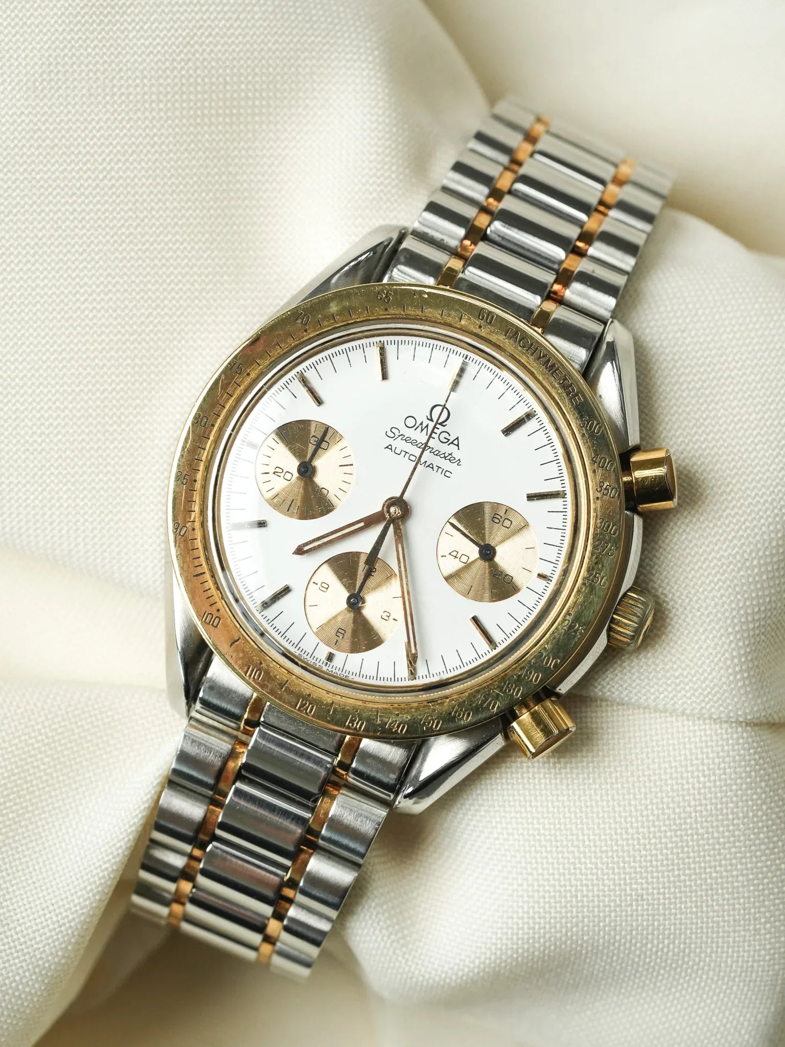 Omega - Speedmaster 减少 175.0033 或 钢 白色表盘 - 1989
