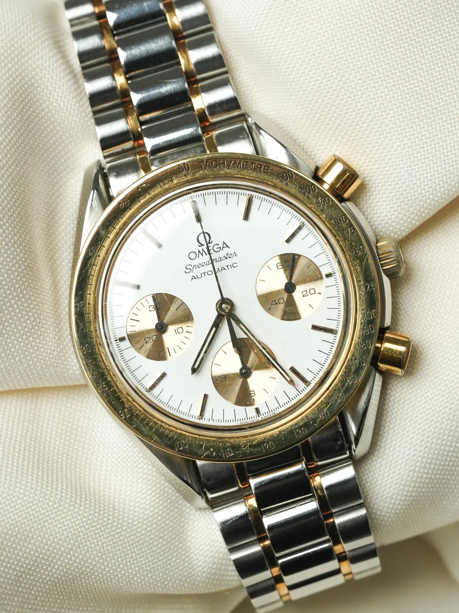 Omega - Speedmaster 减少 175.0033 或 钢 白色表盘 - 1989