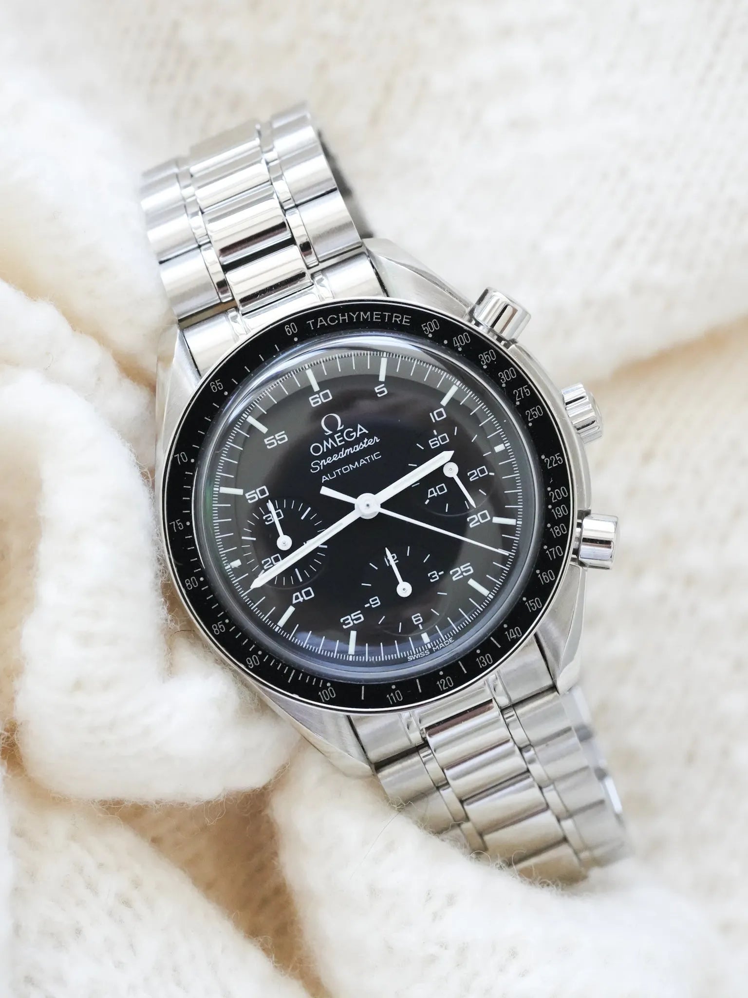 Omega - Speedmaster Reduced 3510-50 - Boite & Papier - 2002 - Atelier Victor Paris - Vintage Watch Shop Dubai