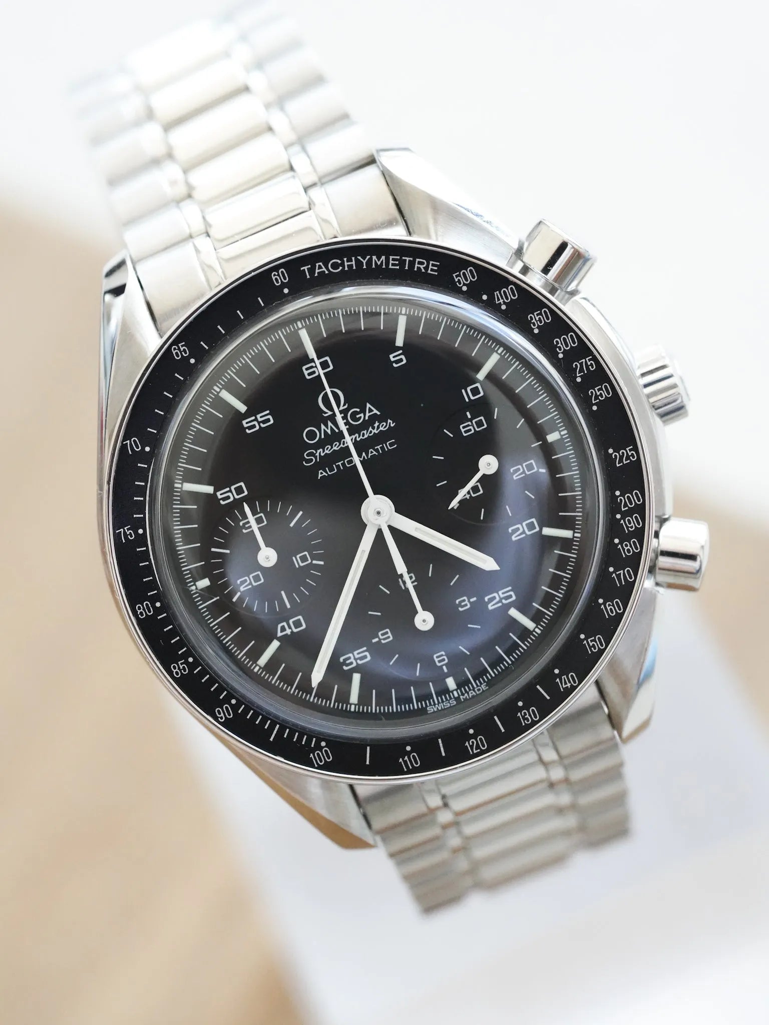Omega - Speedmaster Reduced 3510-50 - Boite & Papier - 2002 - Atelier Victor Paris - Vintage Watch Shop Dubai