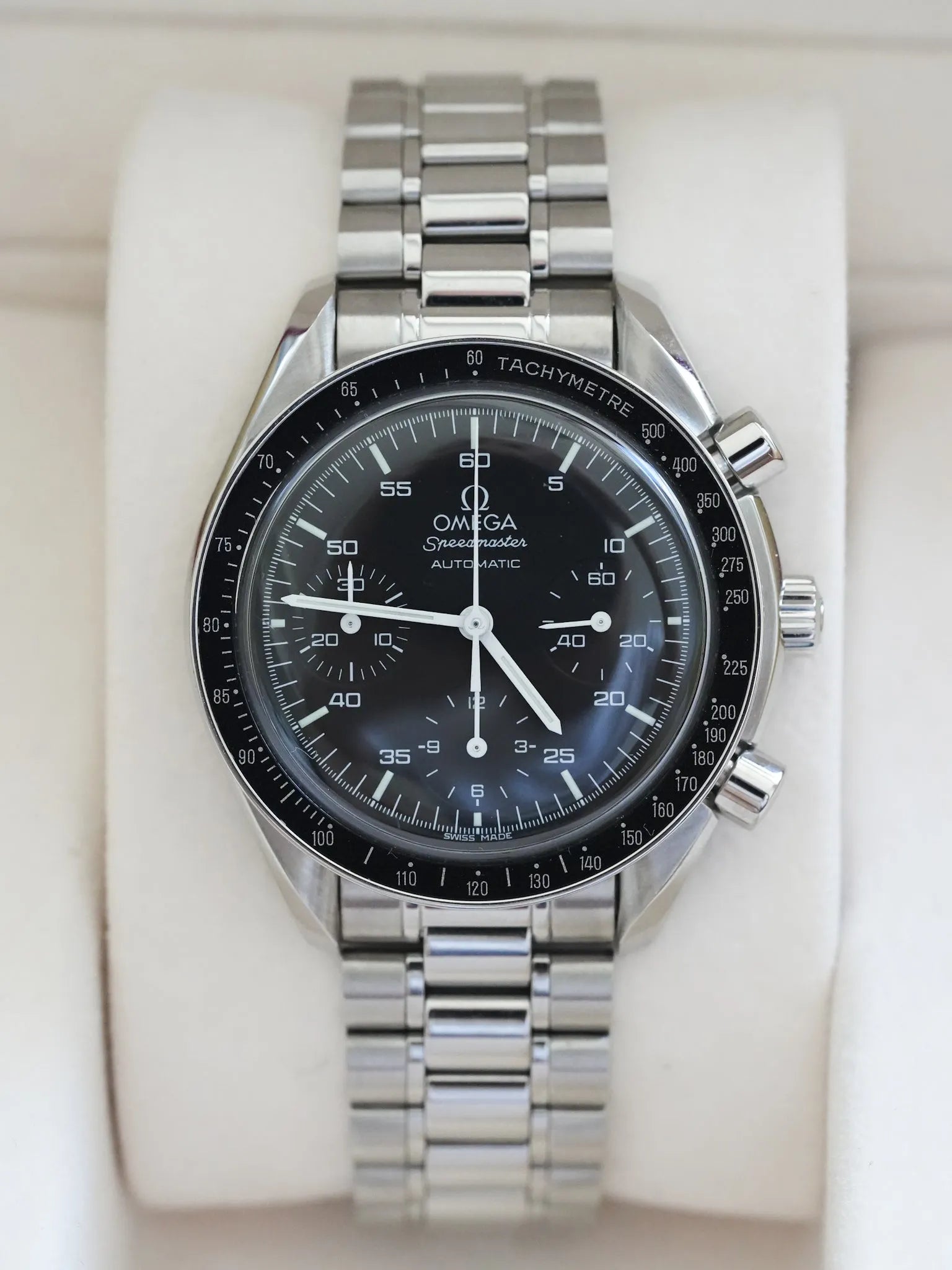 Omega - Speedmaster Reduced 3510-50 - Boite & Papier - 2002 - Atelier Victor Paris - Vintage Watch Shop Dubai