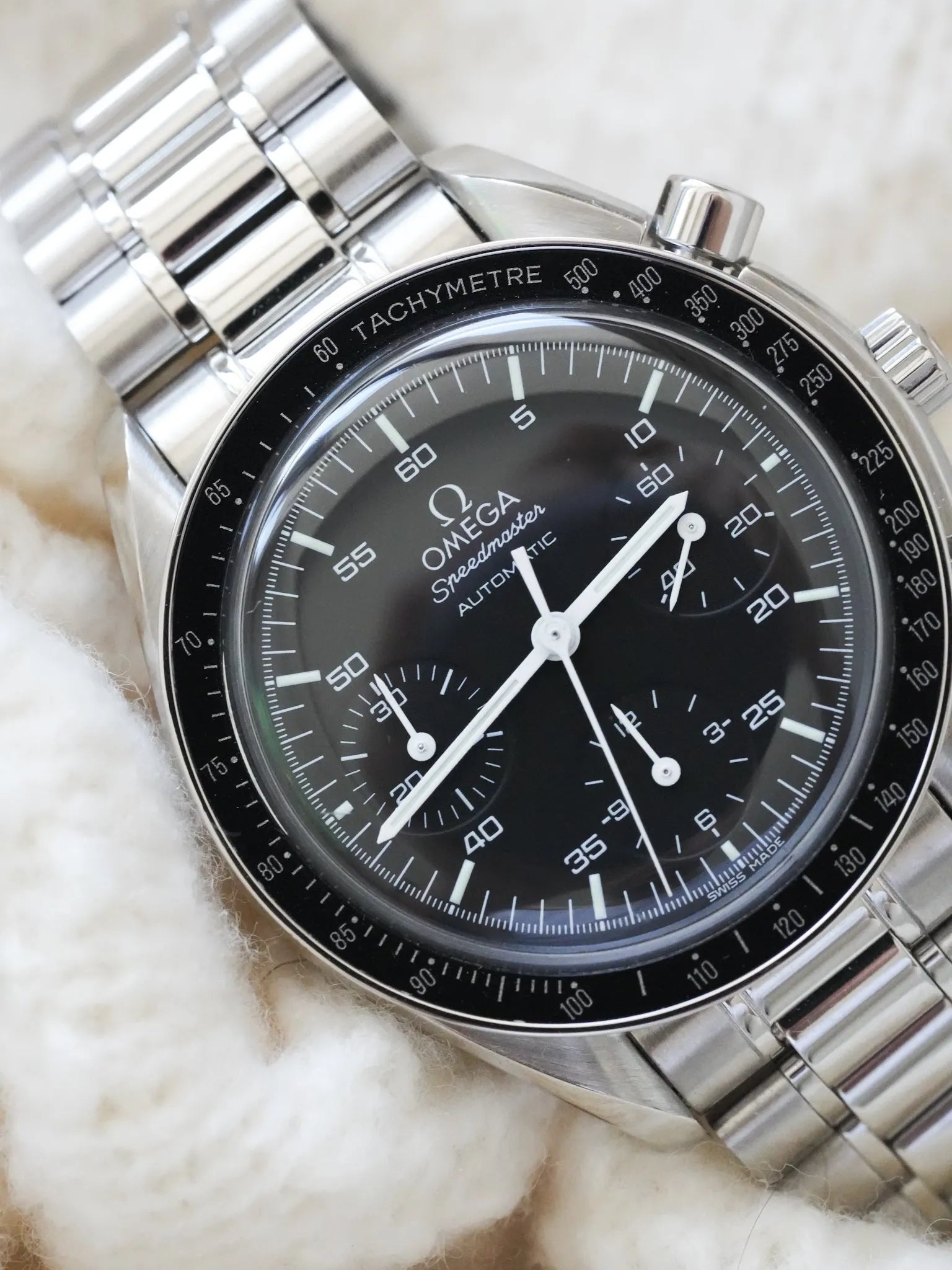 Omega - Speedmaster Reduced 3510-50 - Boite & Papier - 2002 - Atelier Victor Paris - Vintage Watch Shop Dubai