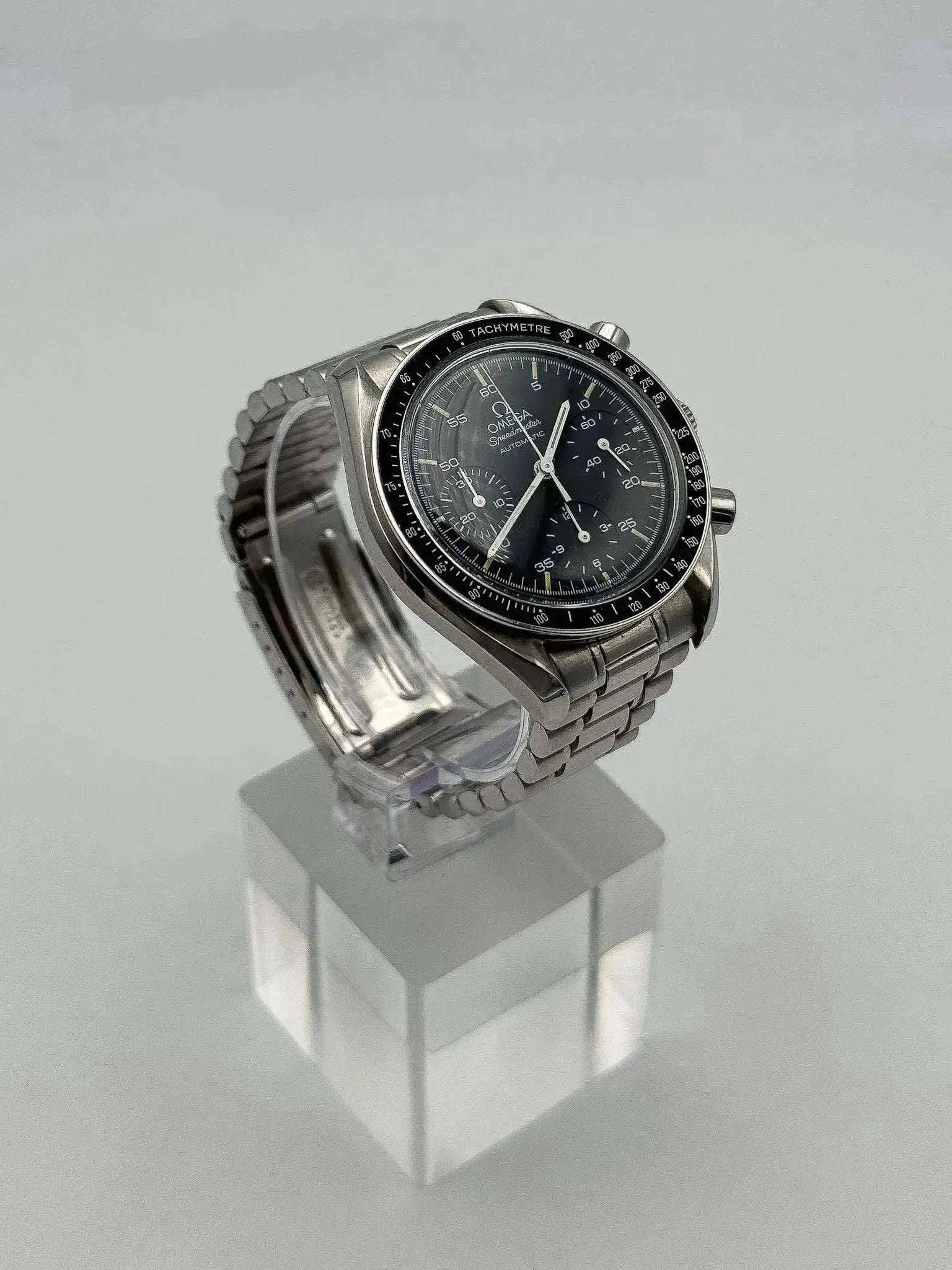 Omega - Speedmaster Reduced Noir Index Tritium - 1995 - Atelier Victor Paris - Vintage Watch Shop Dubai