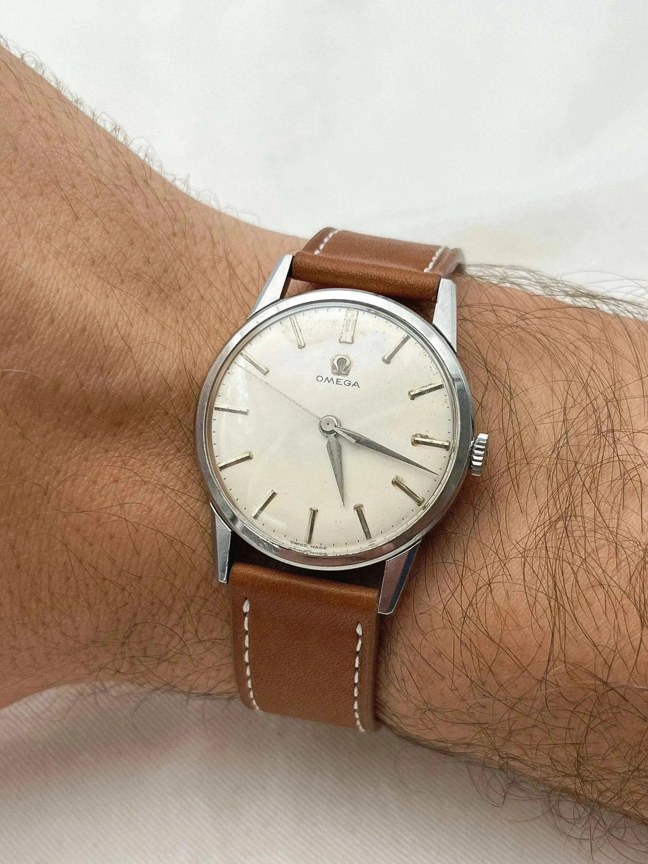 Omega - Symetrique Cadran Ivoire - 1961 - Atelier Victor