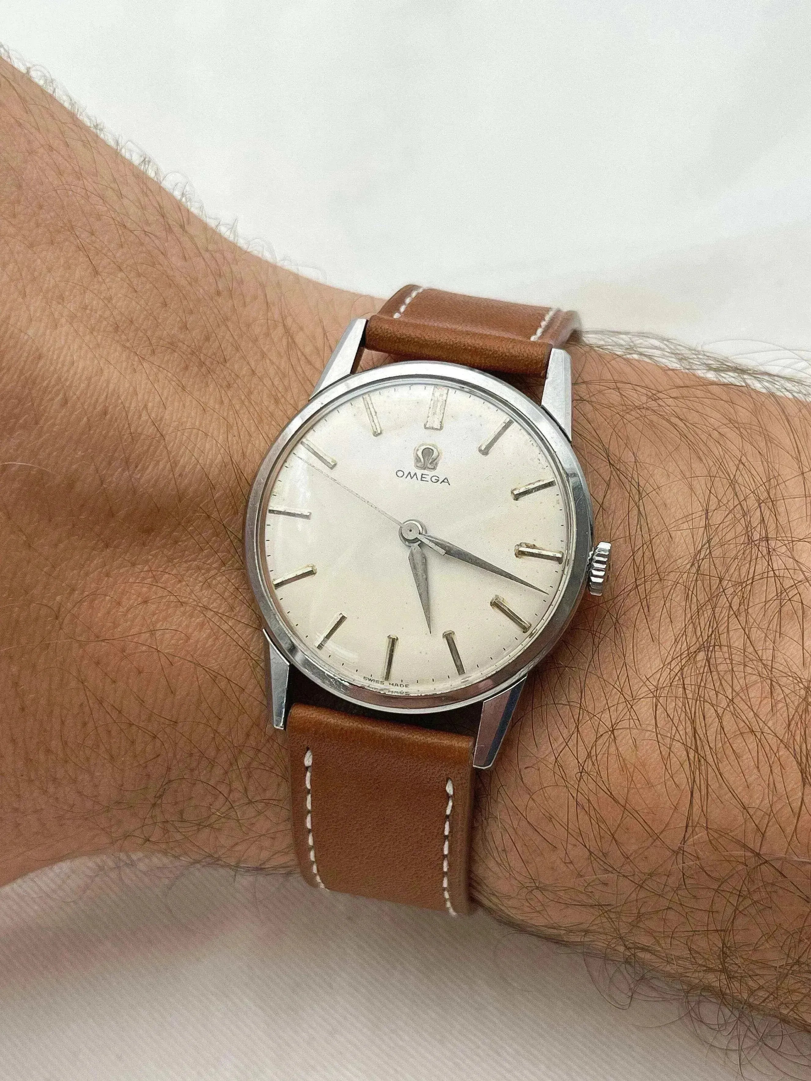 Omega - Symetrique Cadran Ivoire - 1961 - Atelier Victor