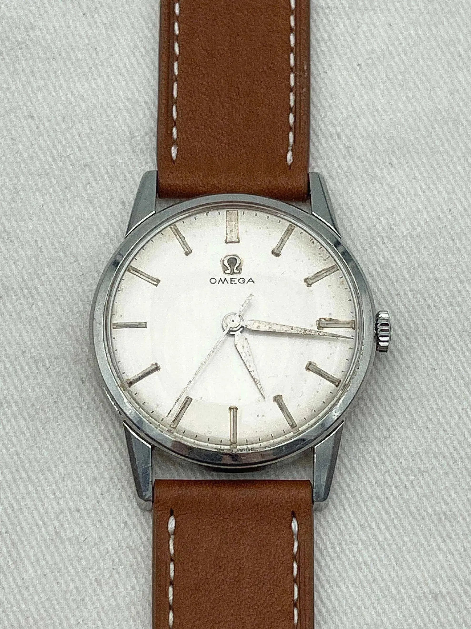 Omega - Symetrique Cadran Ivoire - 1961 - Atelier Victor Paris - Vintage Watch Shop Dubai