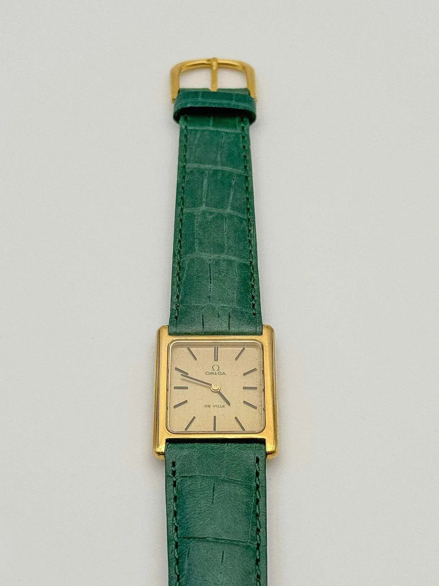 Omega - Tank Gold Meca - 1974 - Atelier Victor - Vintage Shop