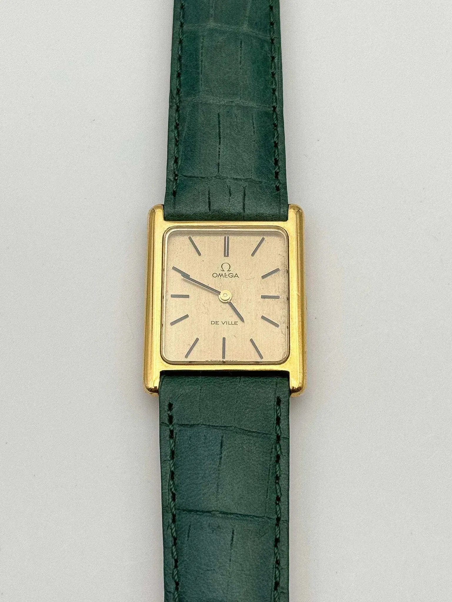 Omega - Tank Gold Meca - 1974 - Atelier Victor - Vintage Shop
