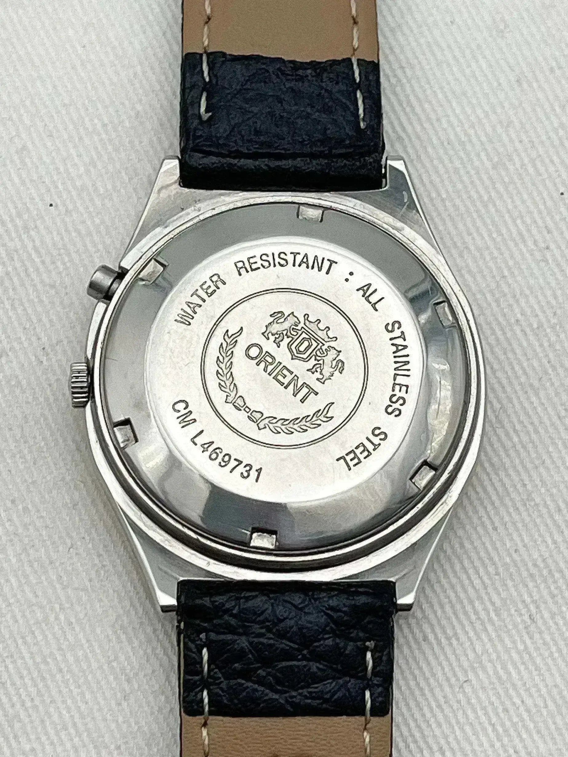 Orient - Acier Vert et index or- 1970s - Atelier Victor