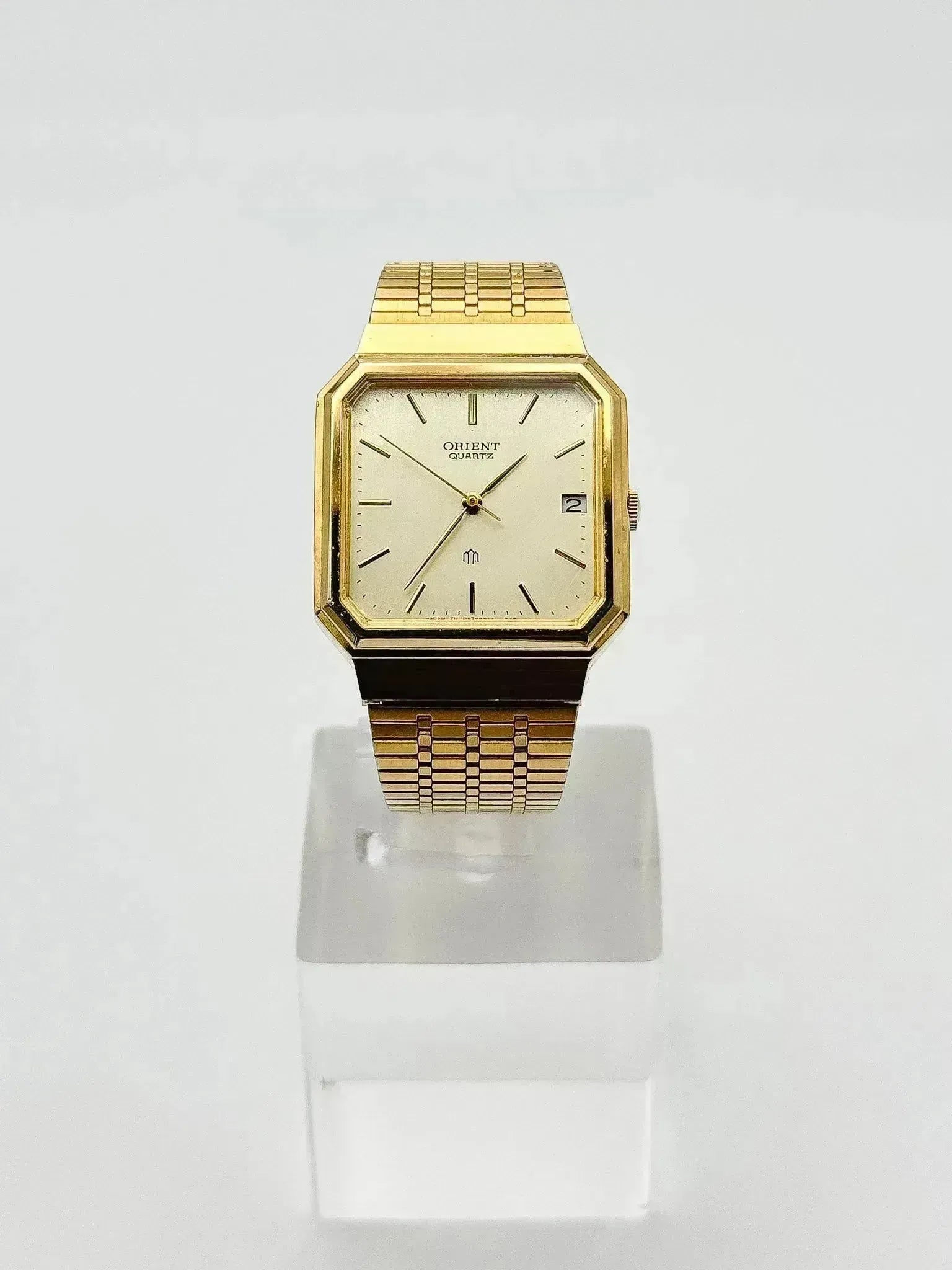 Orient - Carré Acier Doré - 1990s - Atelier Victor