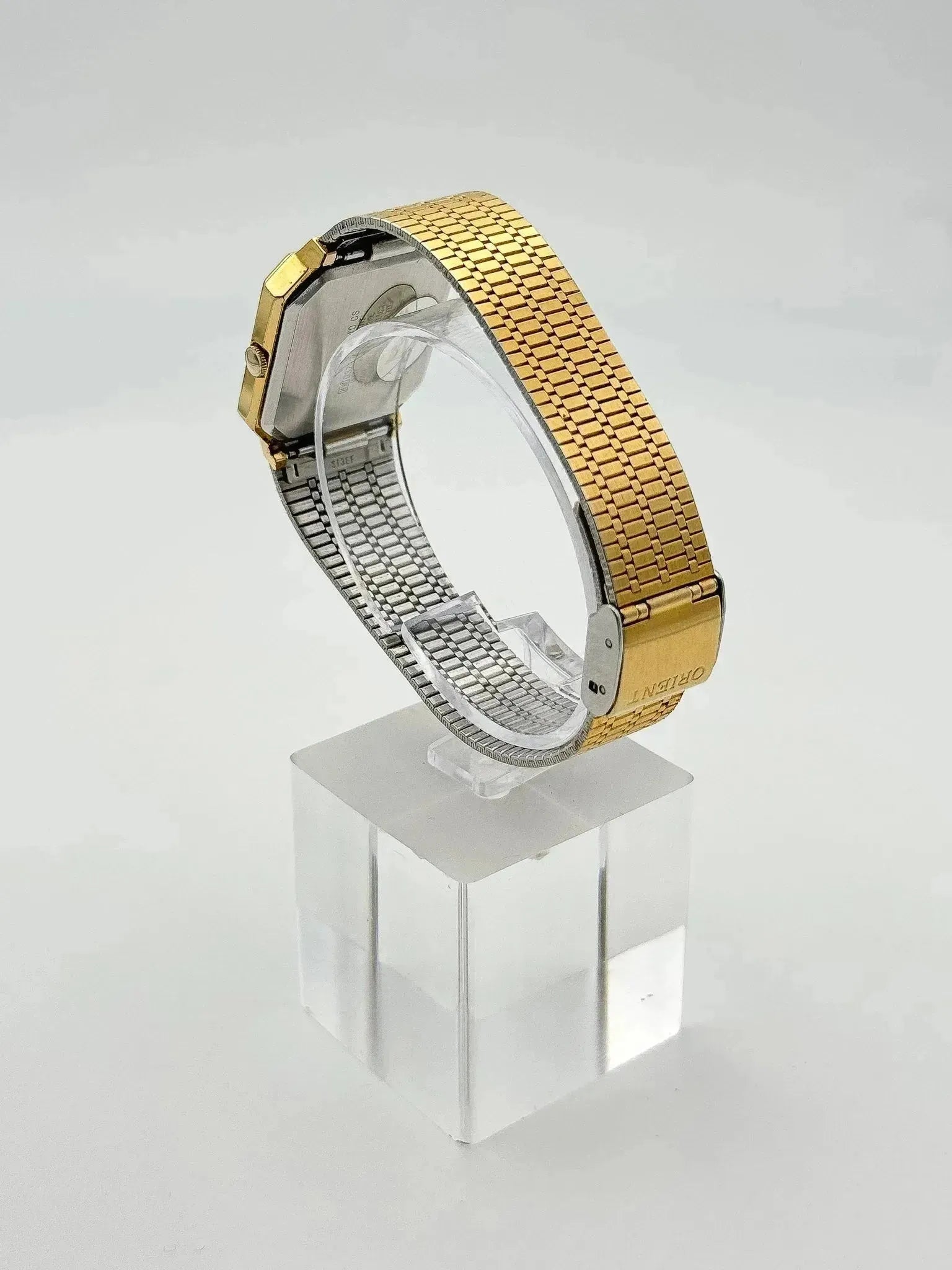 Orient - Carré Acier Doré - 1990s - Atelier Victor Paris - Vintage Watch Shop Dubai