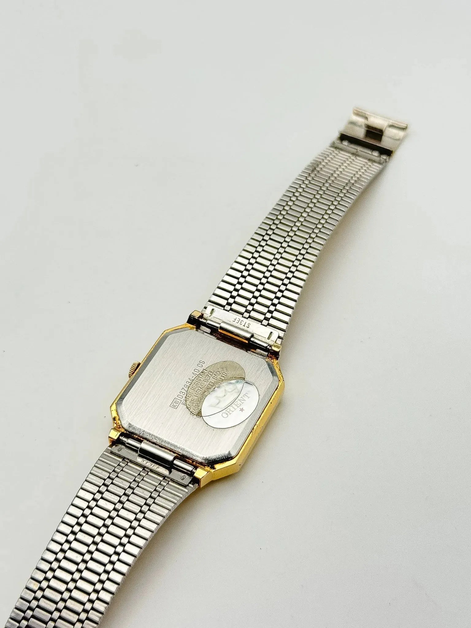 Orient - Carré Acier Doré - 1990s - Atelier Victor Paris - Vintage Watch Shop Dubai