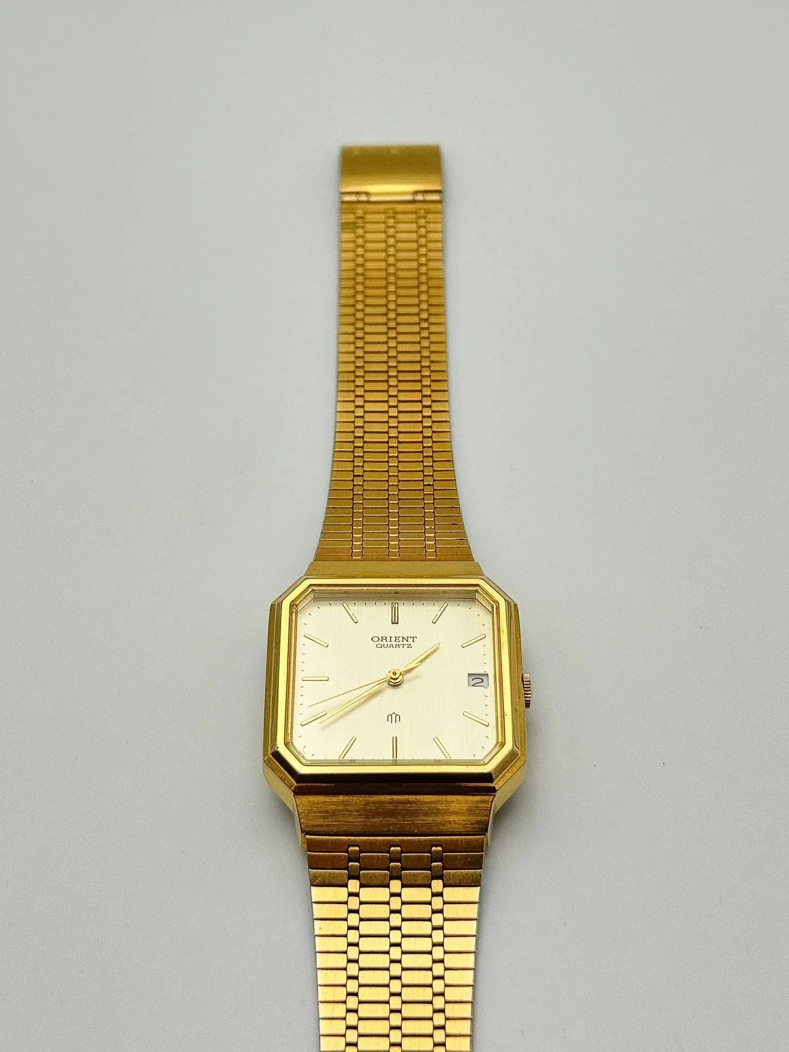 Orient - Carré Acier Doré - 1990s - Atelier Victor Paris - Vintage Watch Shop Dubai