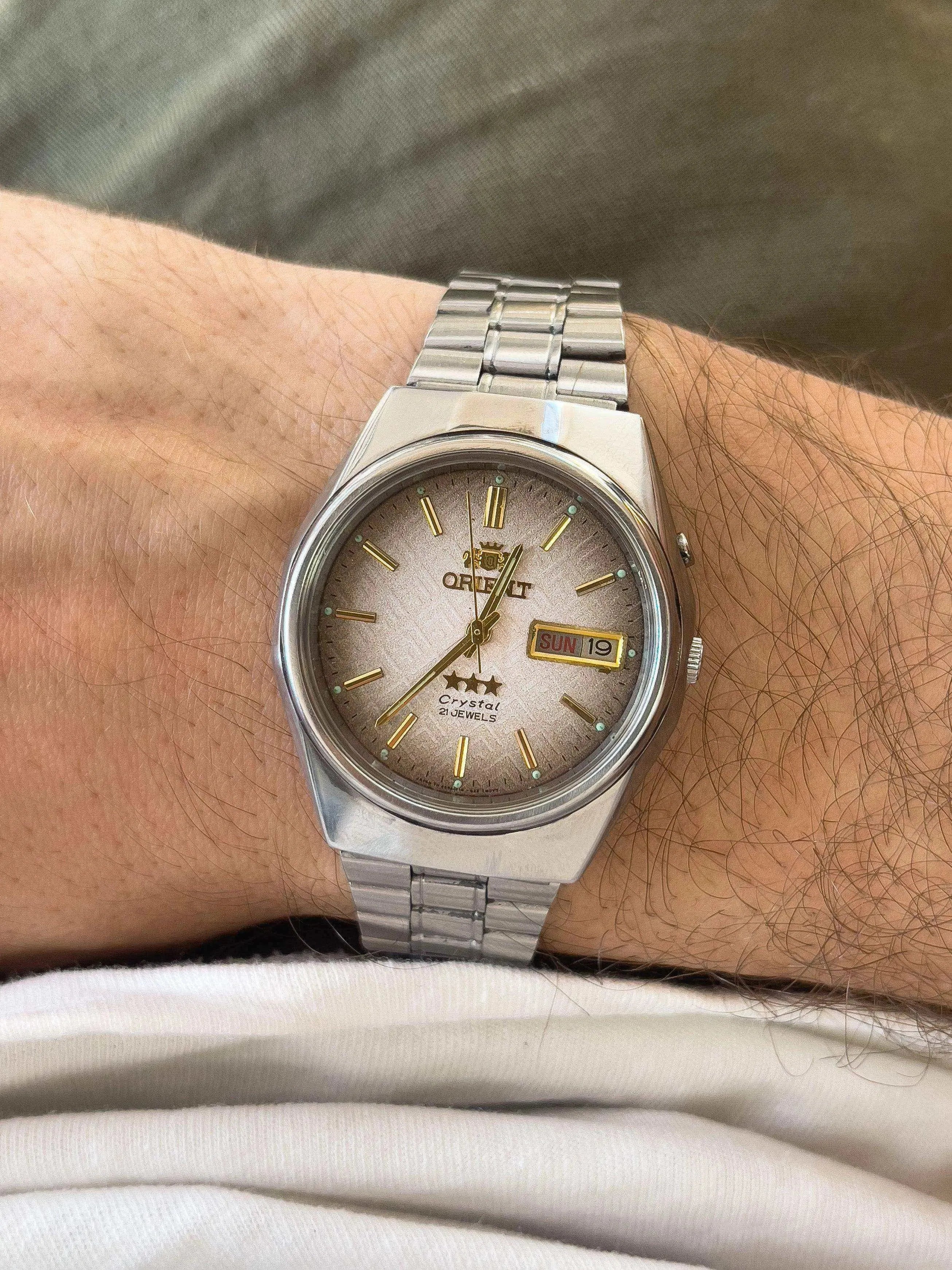 Orient - Moka Pyramide - 1980s - Atelier Victor Paris - Vintage Watch Shop Dubai