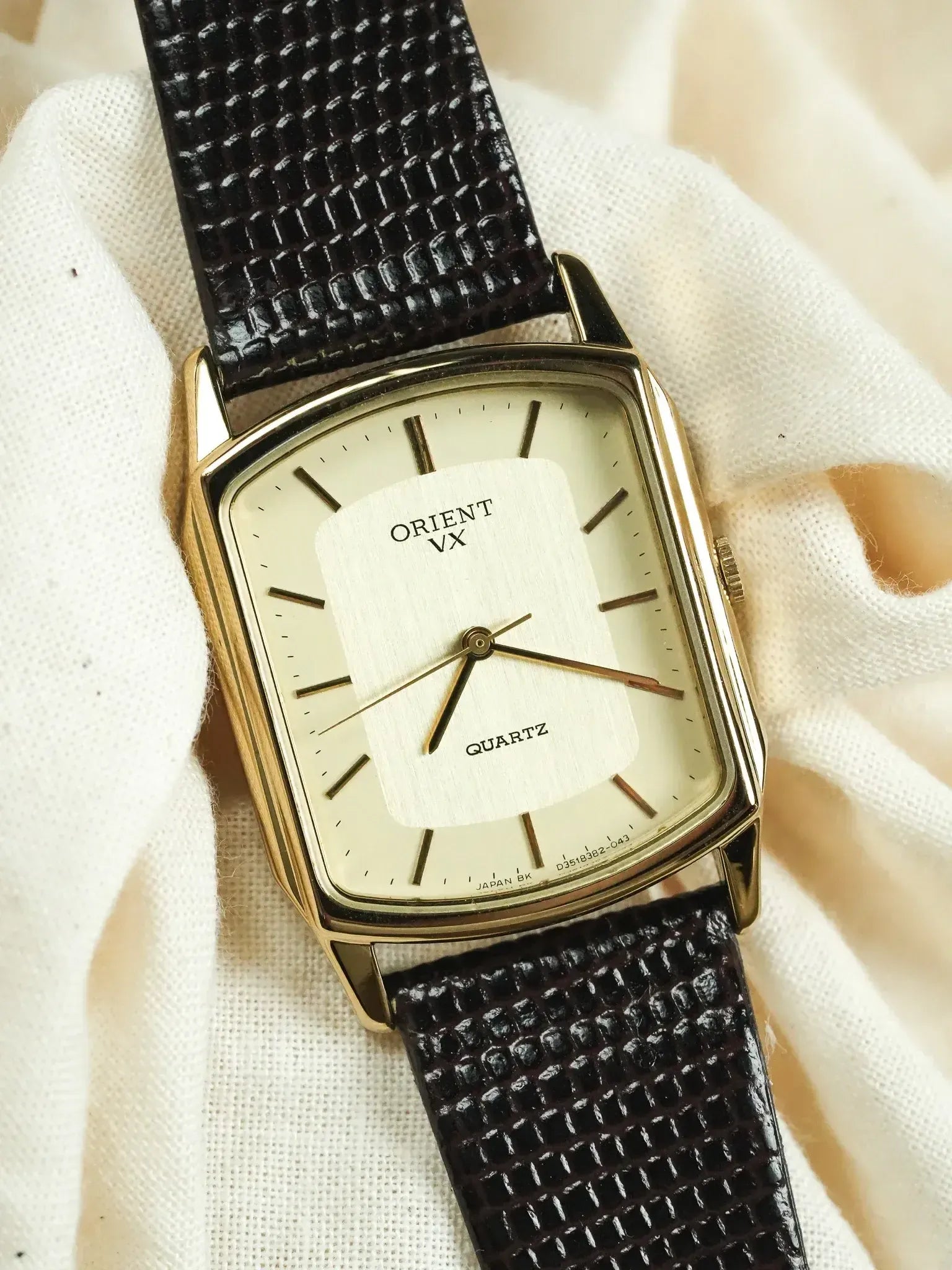 Orient - Tank plaqué or - NOS - 1980s - Atelier Victor