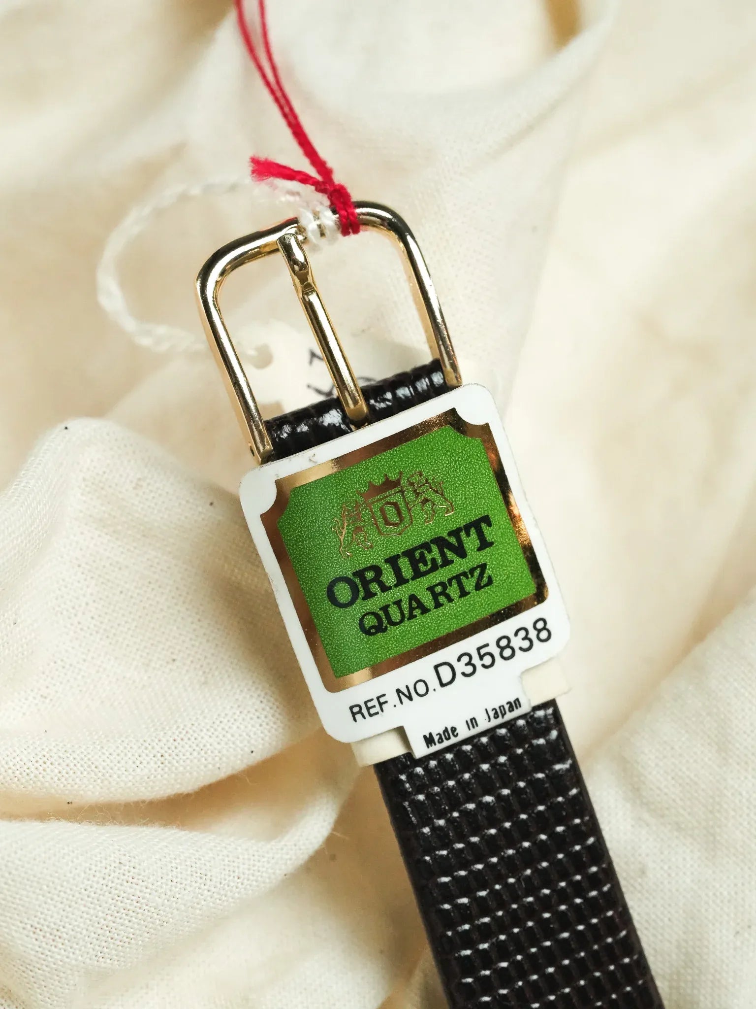 Orient - Tank plaqué or - NOS - 1980s - Atelier Victor